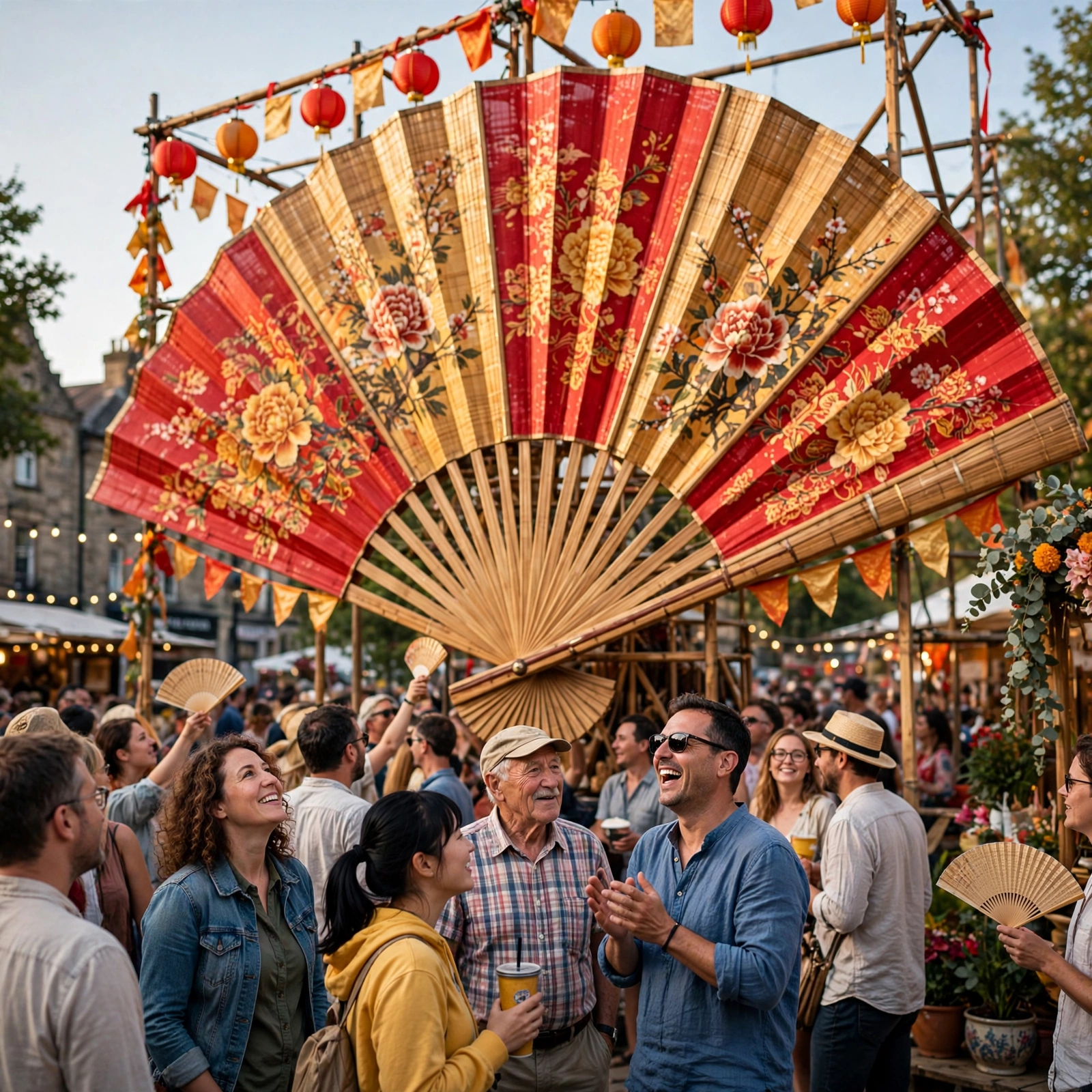 Giant Cutout Fan Celebration