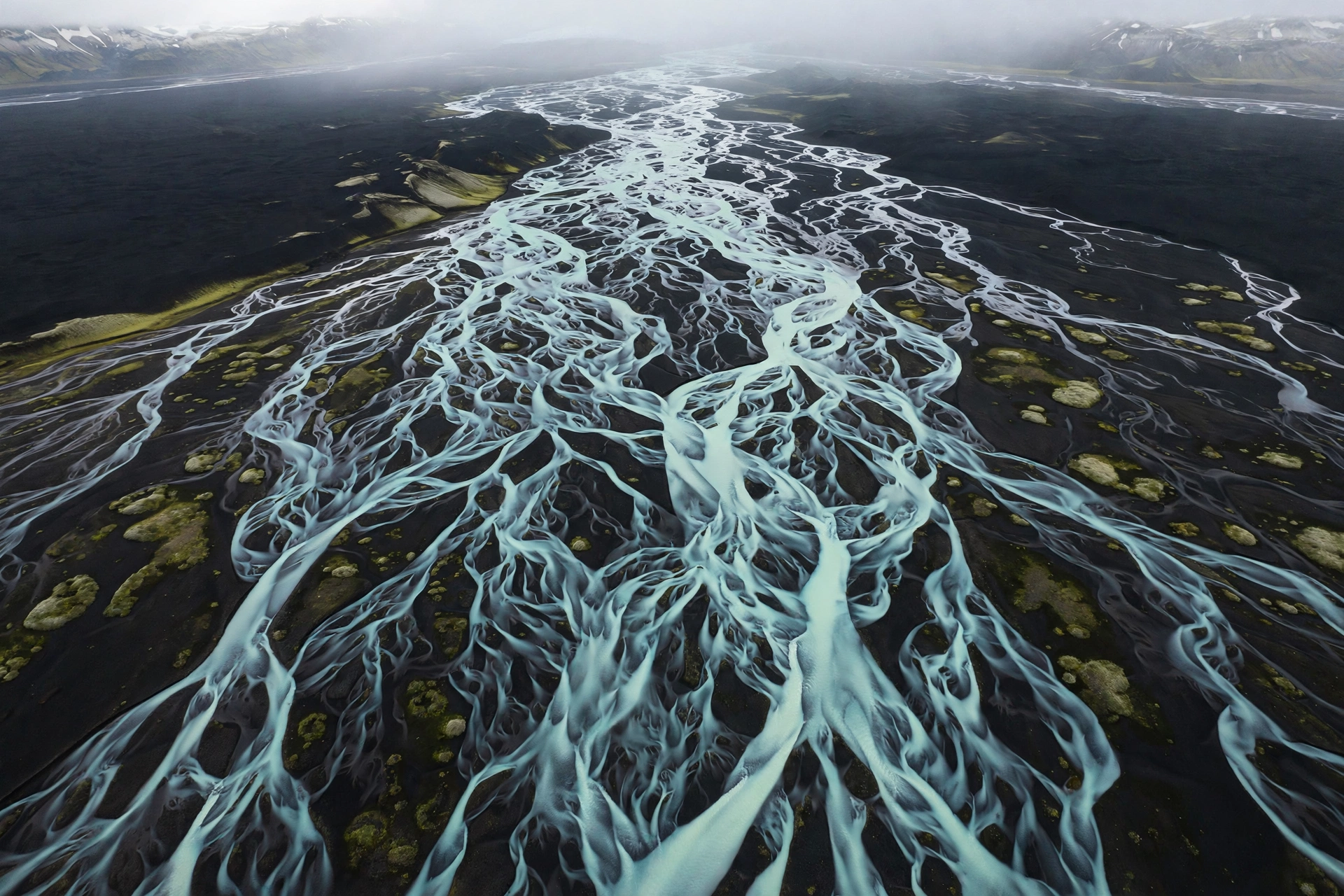 Glacial River Braids