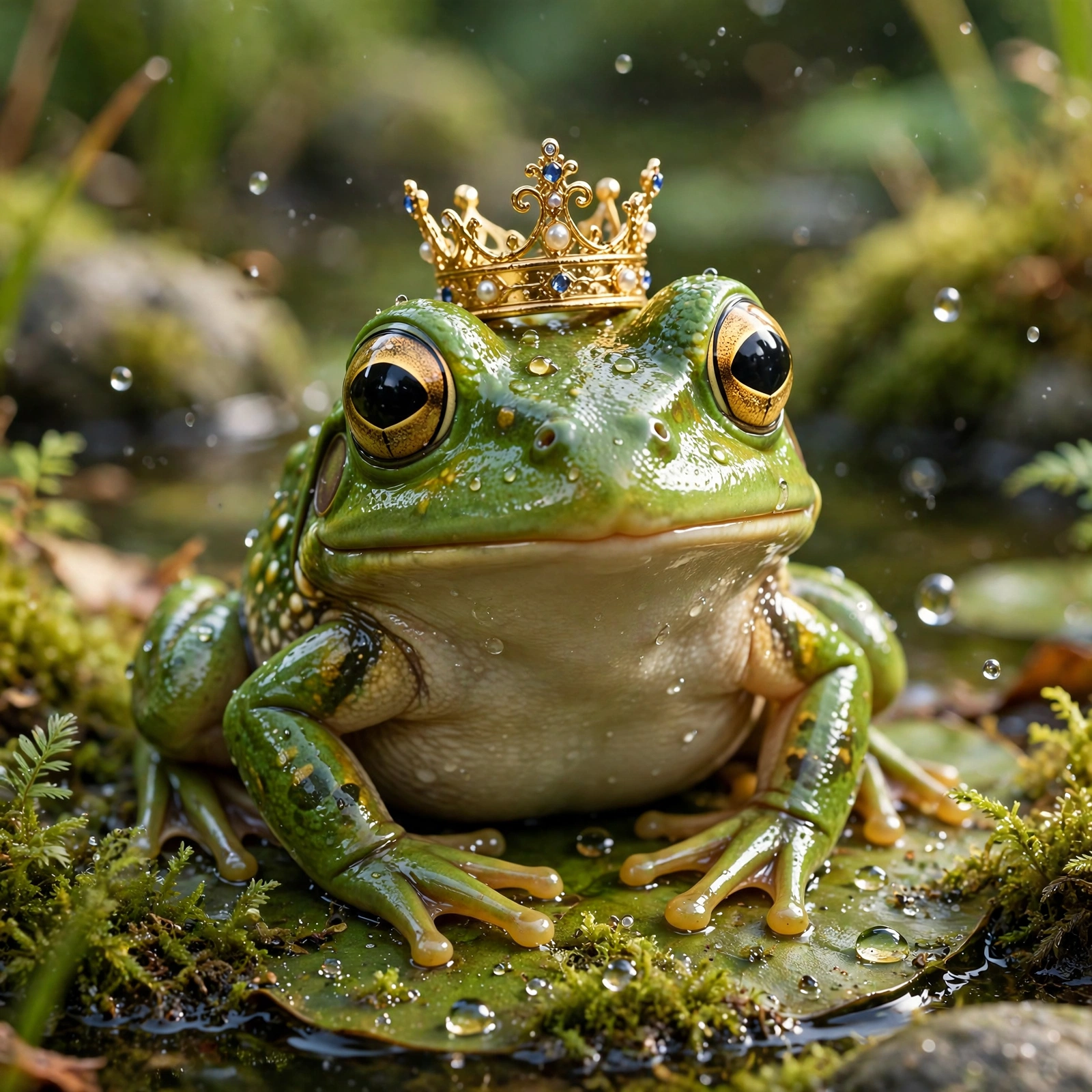 Glossy Frog Prince
