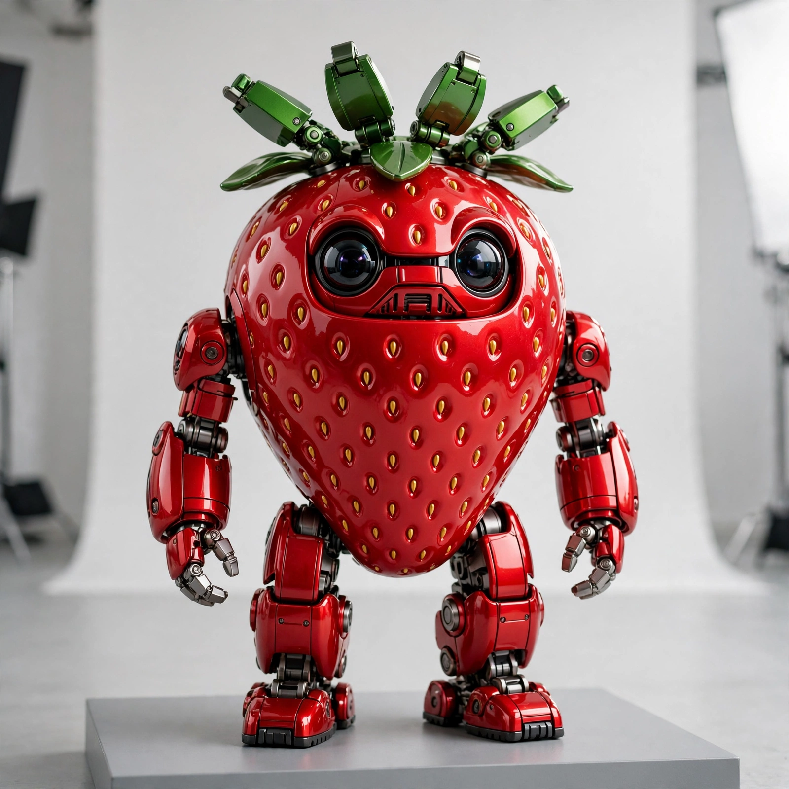 Glossy Strawberry Mech