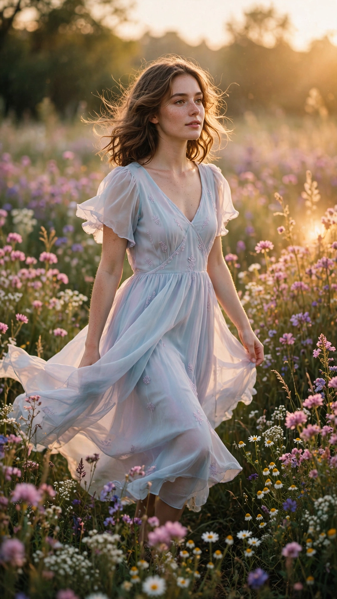 Golden Flower Field