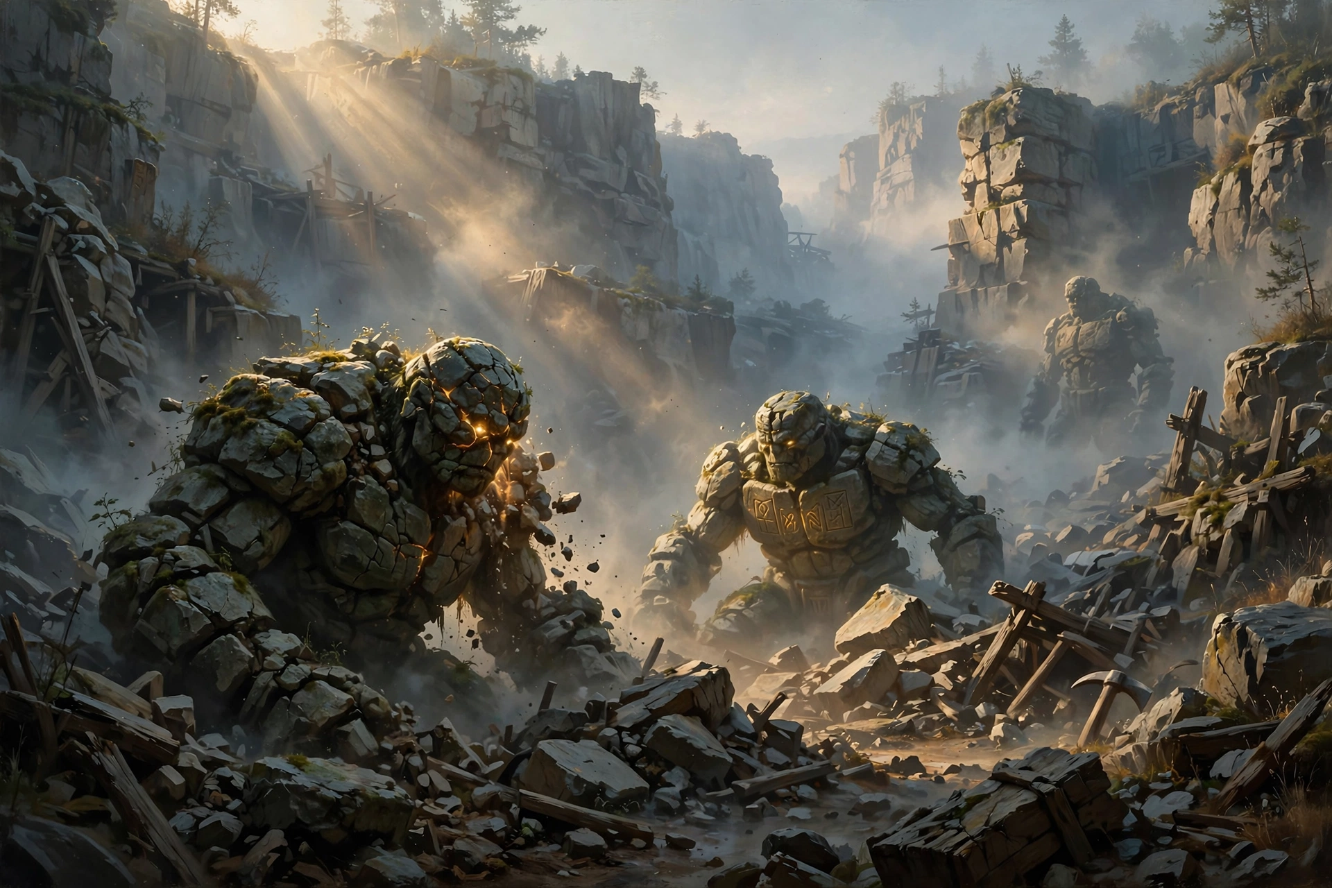 Golem Quarry Awakening