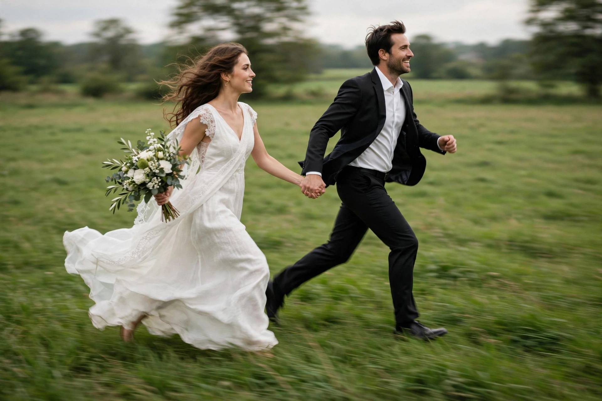 Green Field Bouquet