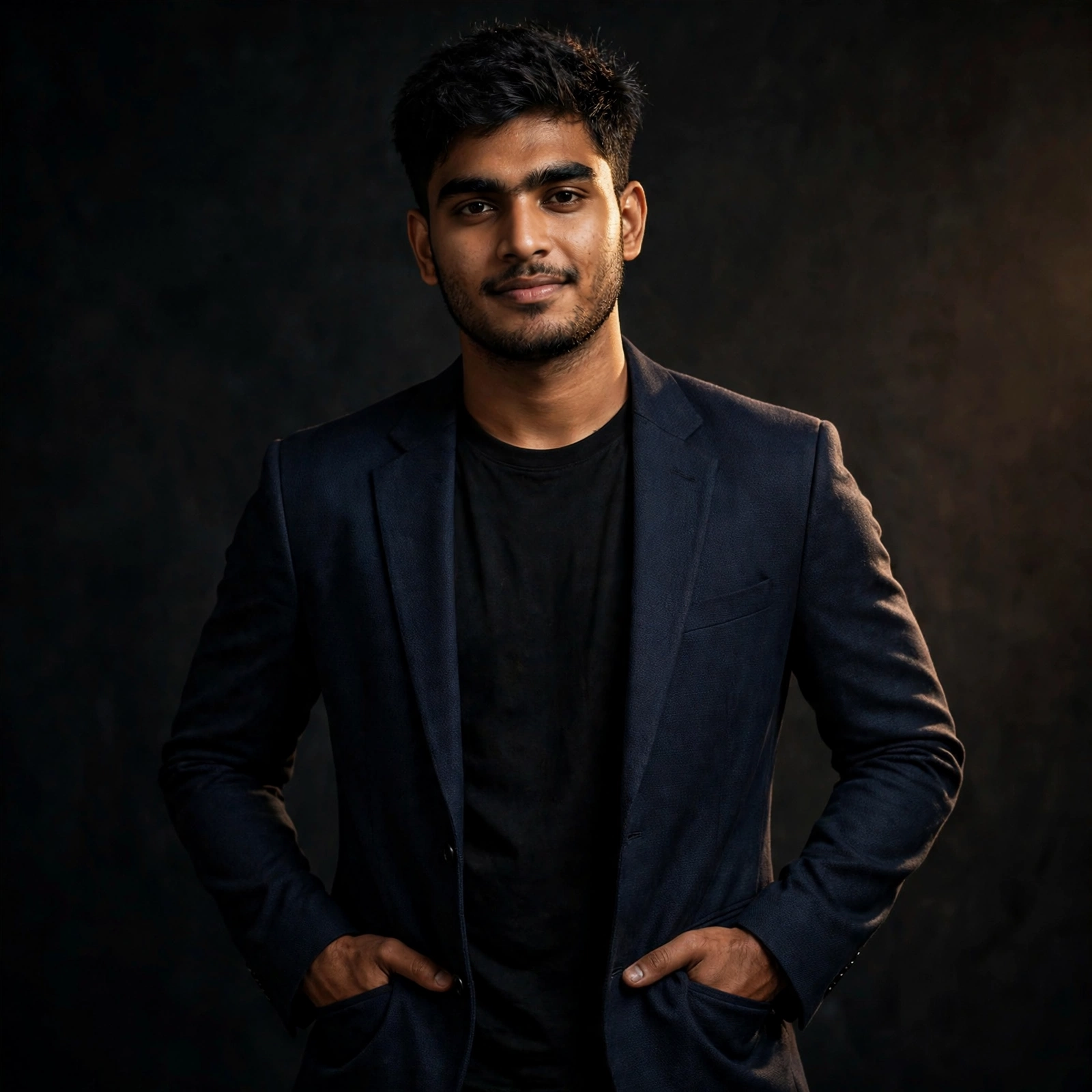 Hands in Pockets Portrait