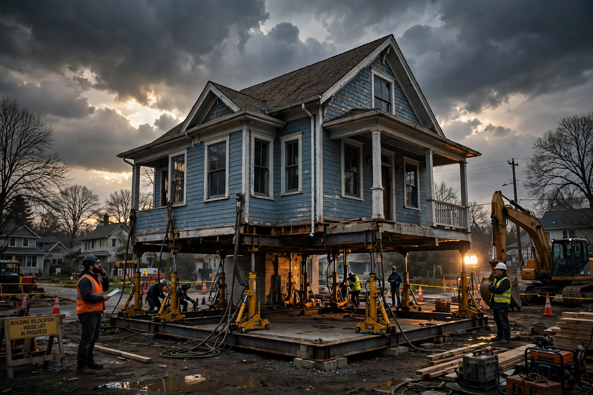 House Lifting Video