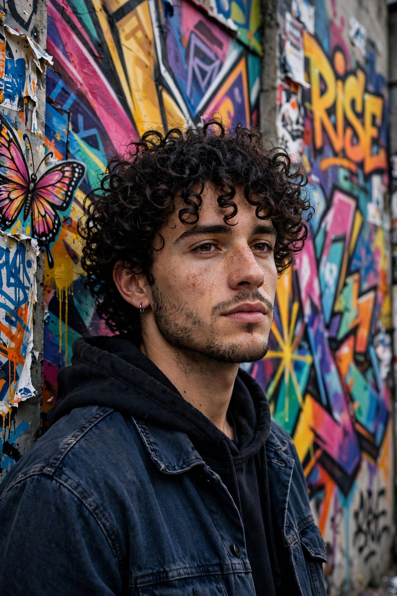 Instagram Wall Mural Portrait