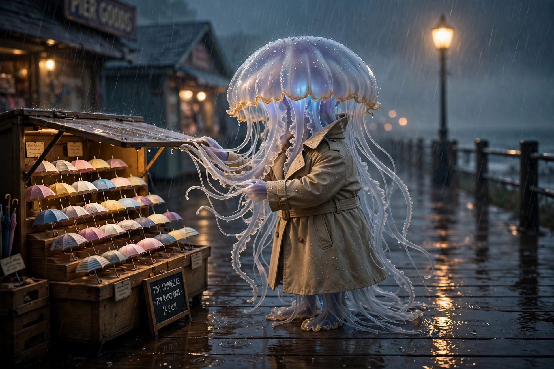Jellyfish Umbrella Salesman