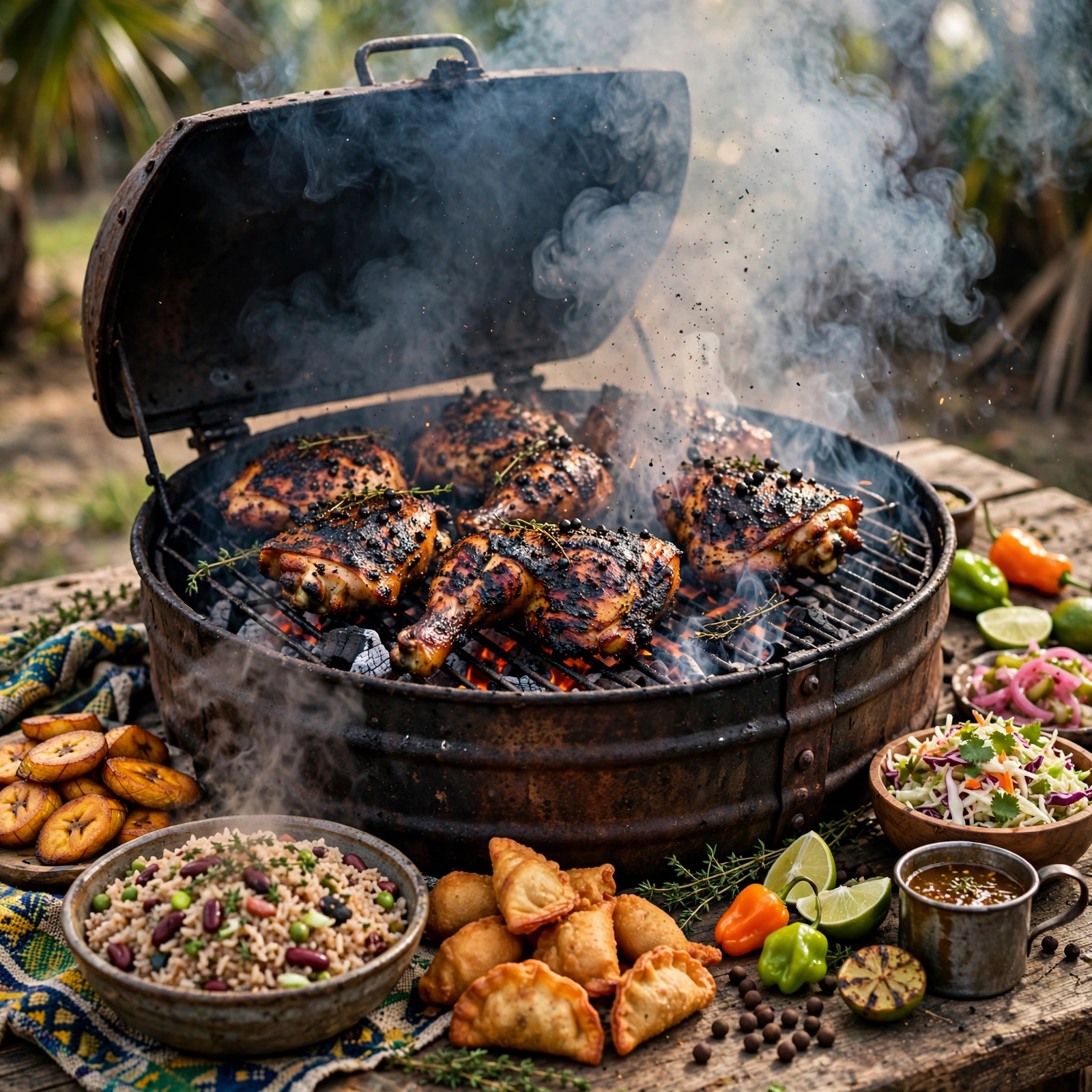 Jerk Chicken Char