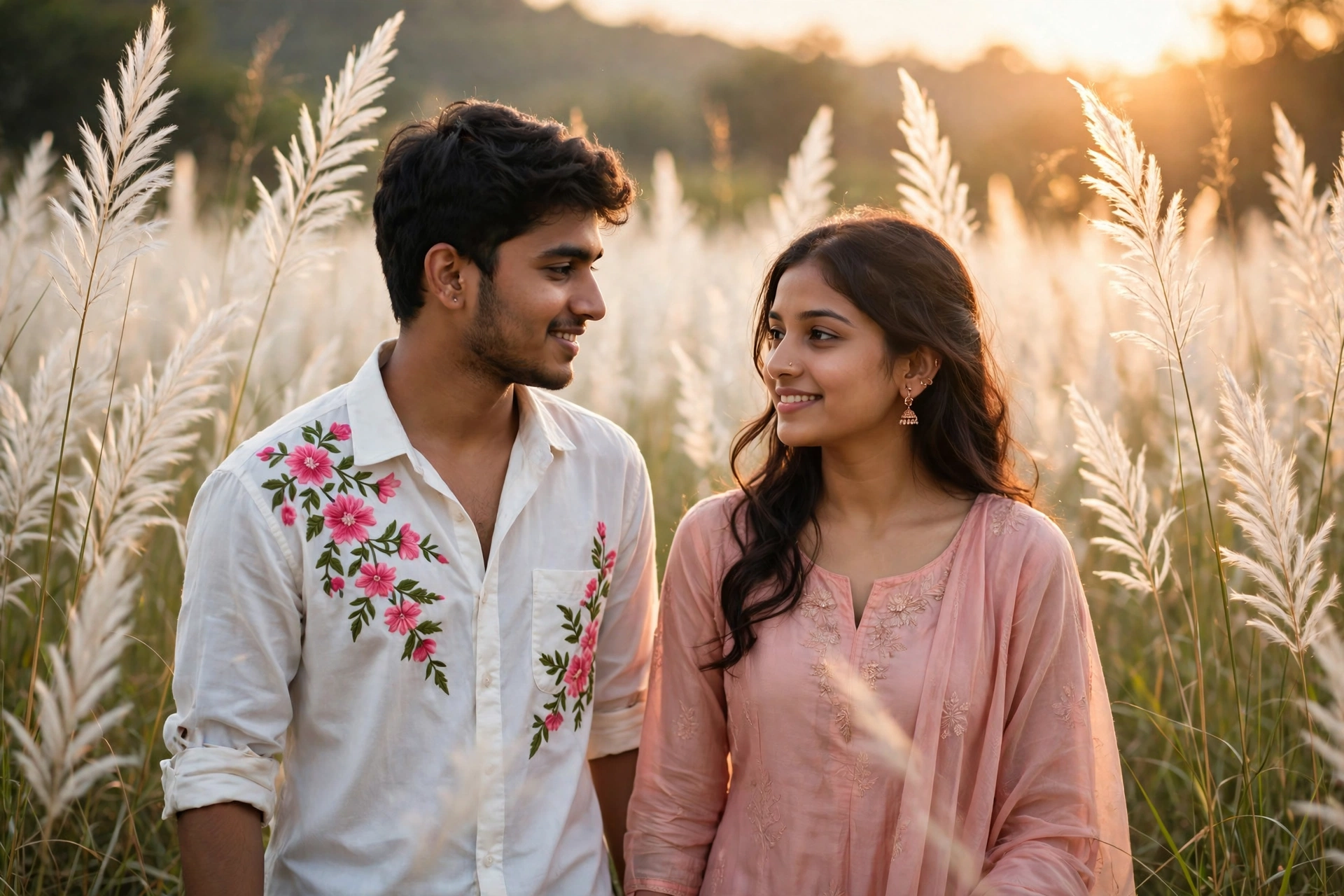 Kans Grass Romantic Walk