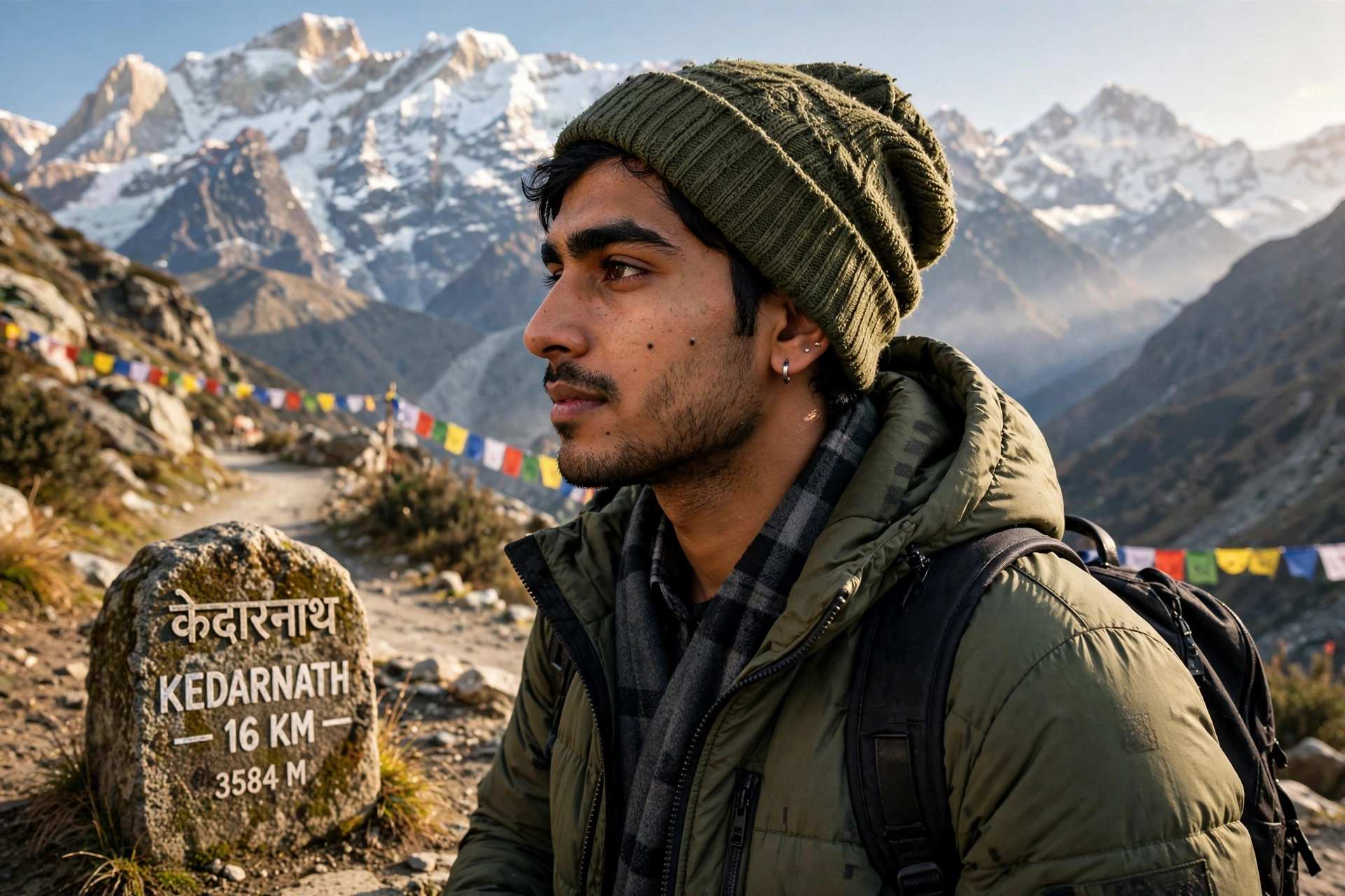 Kedarnath Milestone Portrait