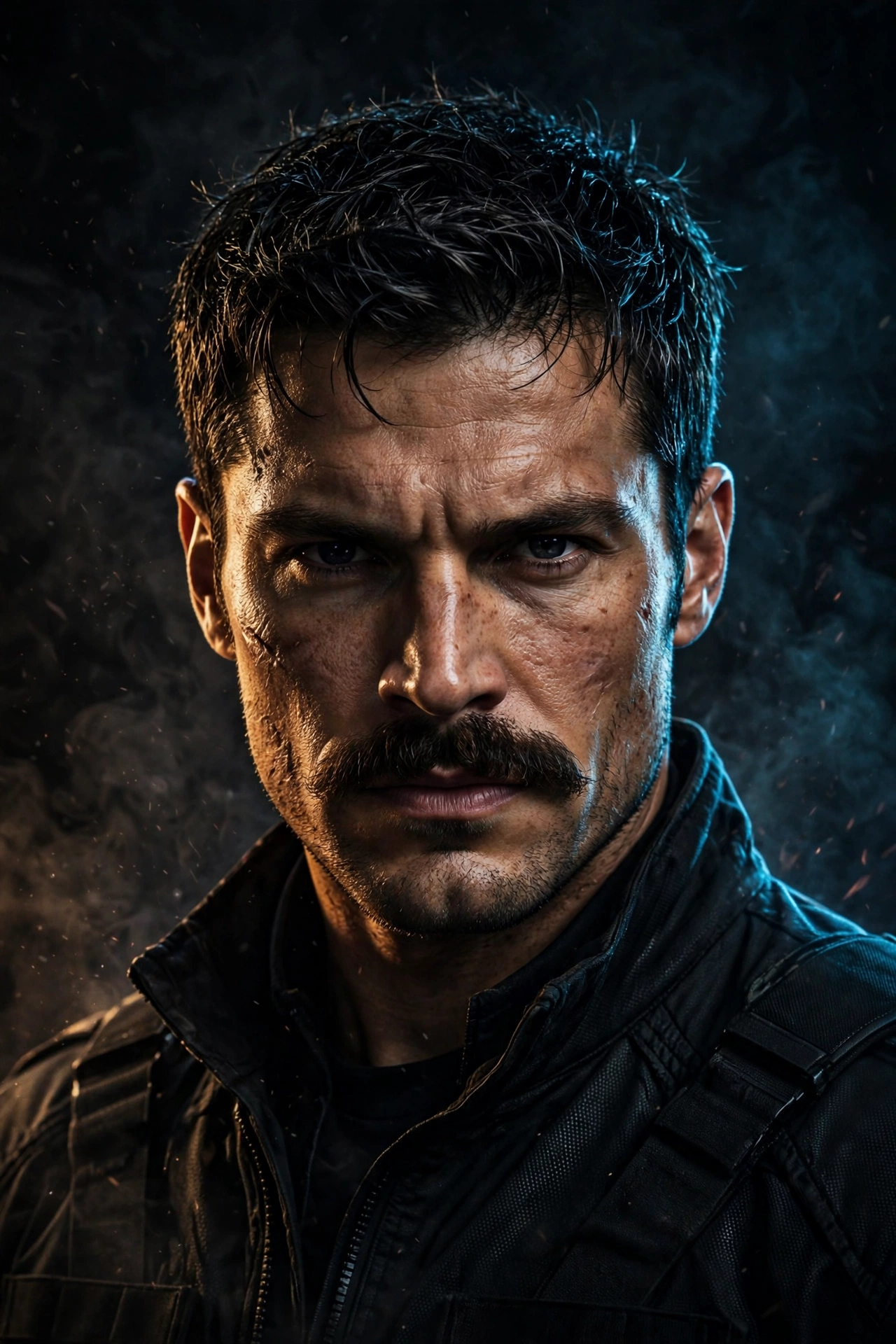 Kick Movie Style Portrait