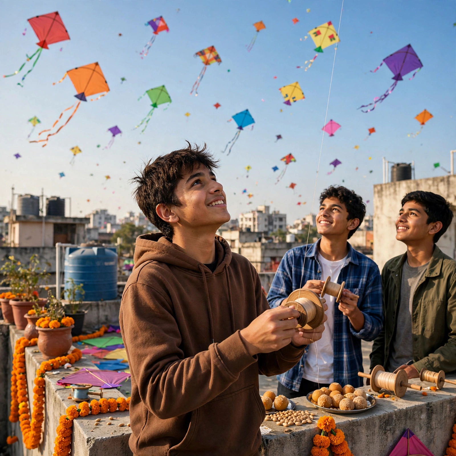 Kite Festival Rooftop