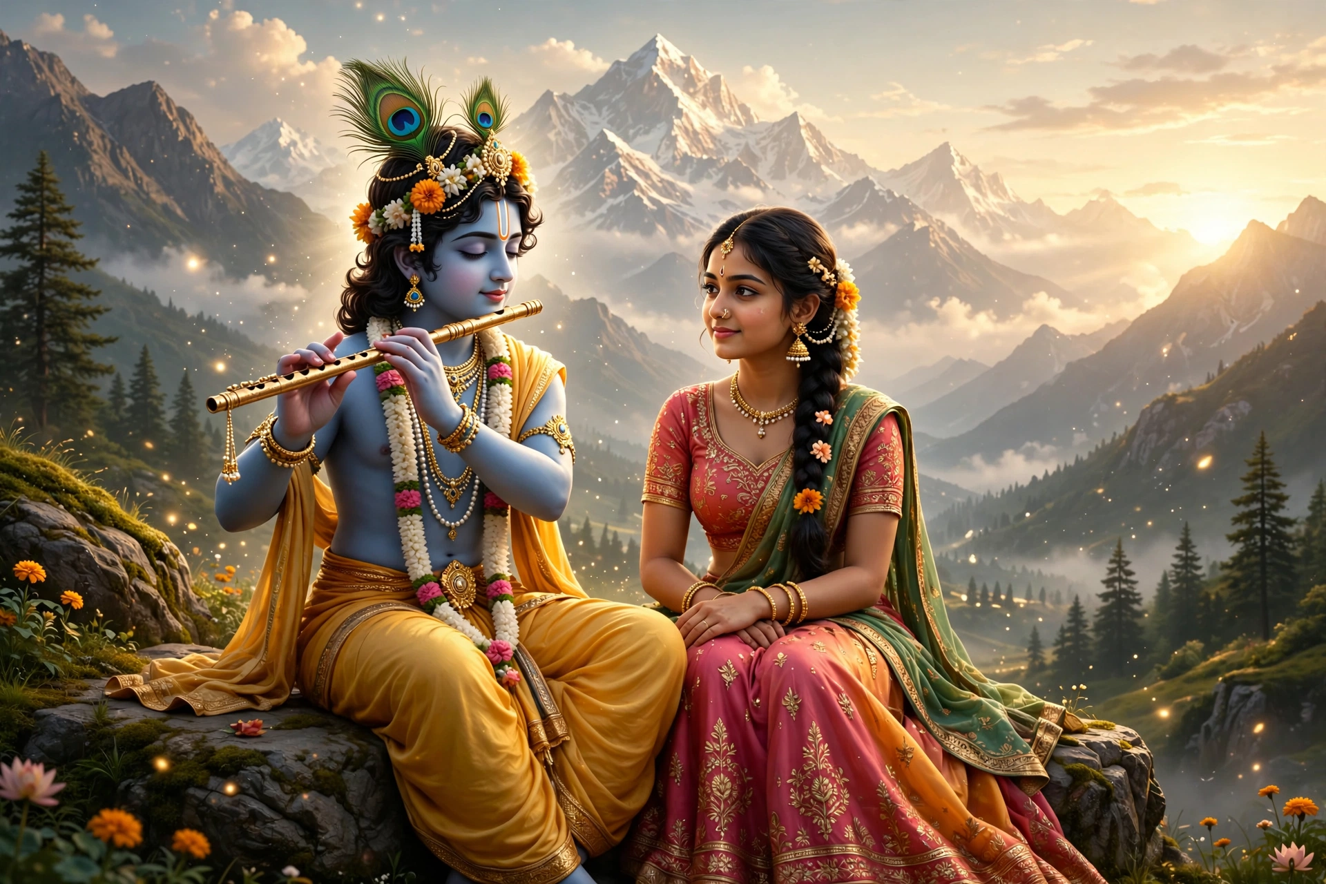Krishna Flute Mountain