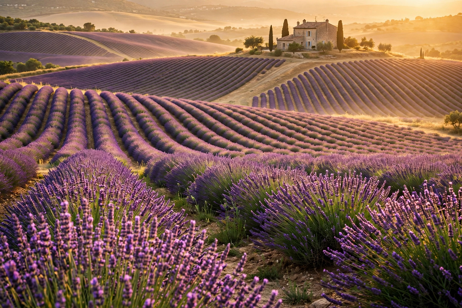 Lavender Field Daze