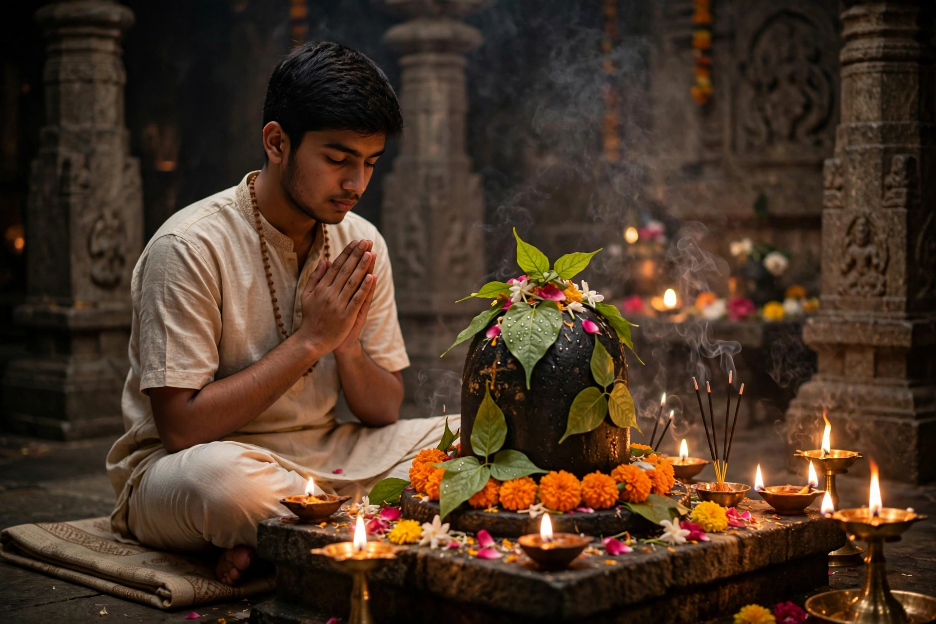 Mahadev Shivling Prayer