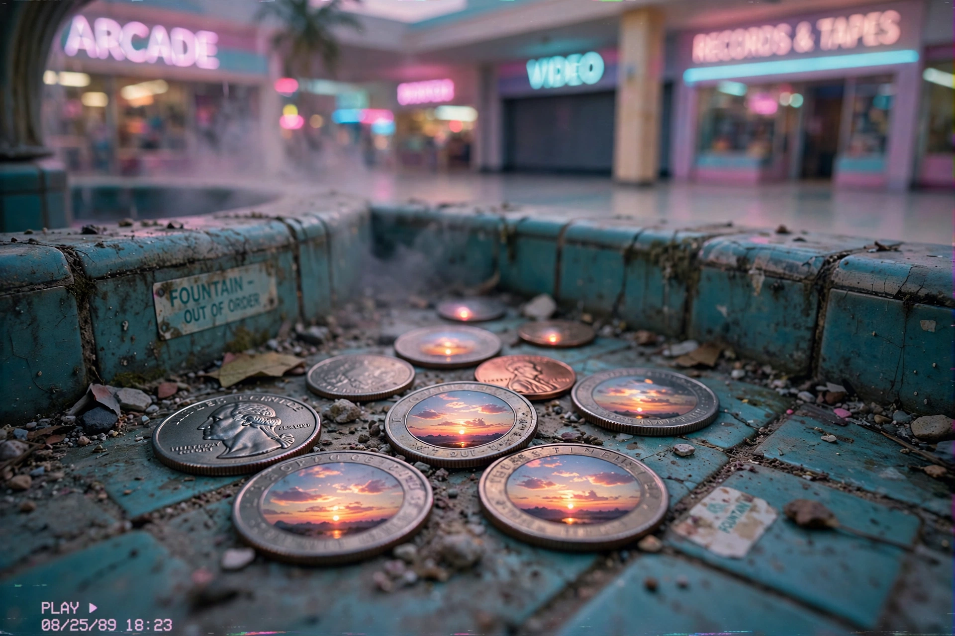 Mall Fountain Wishes