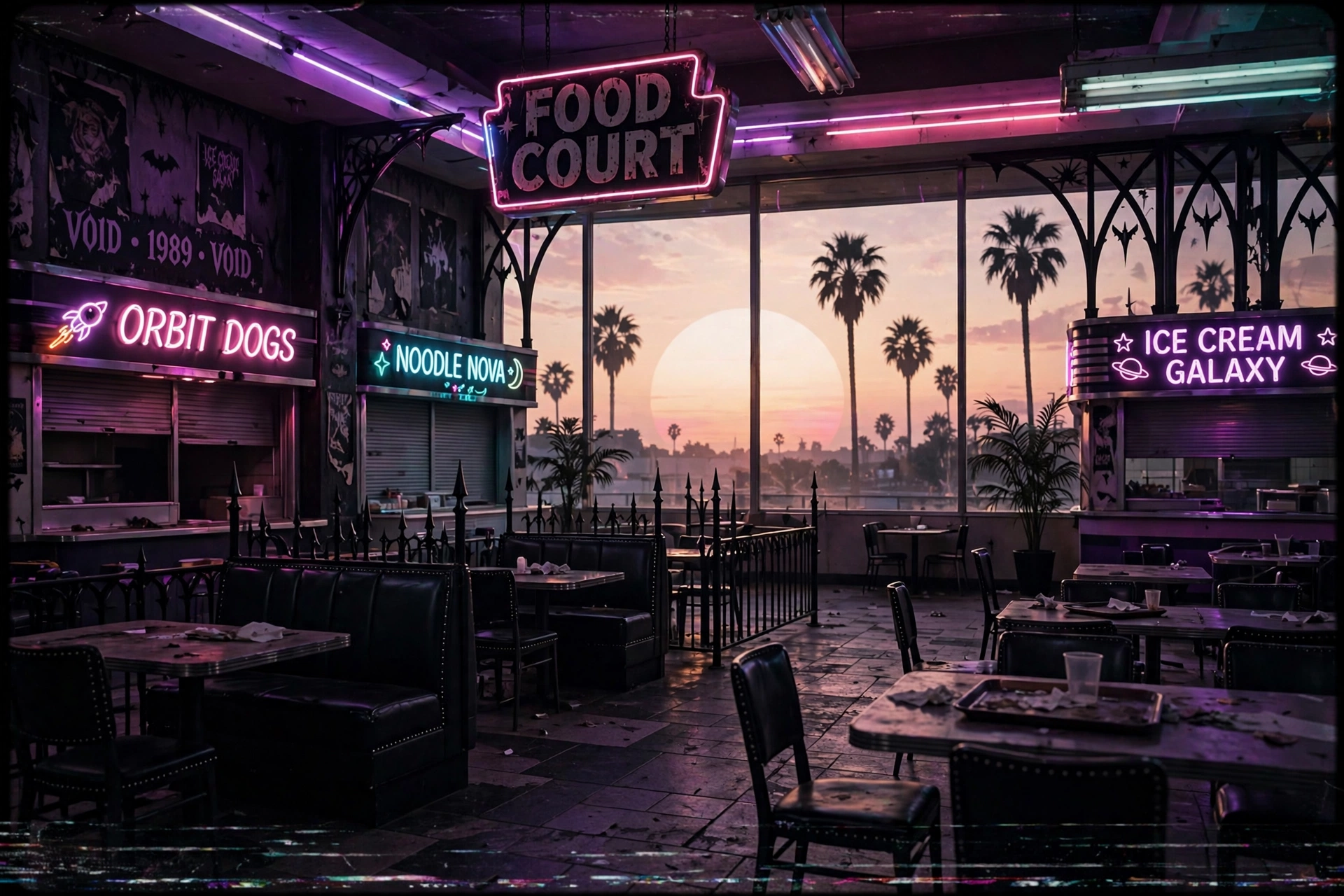 Mall Goth Sunset