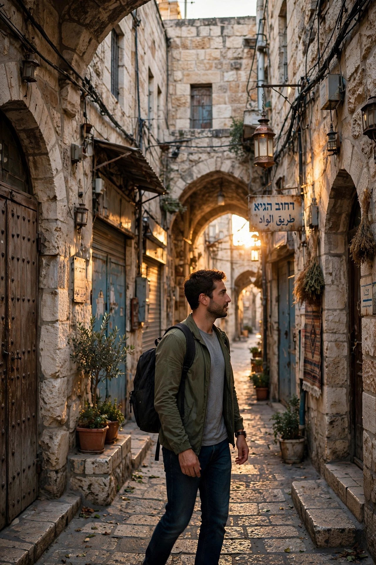 Man Jerusalem Old City