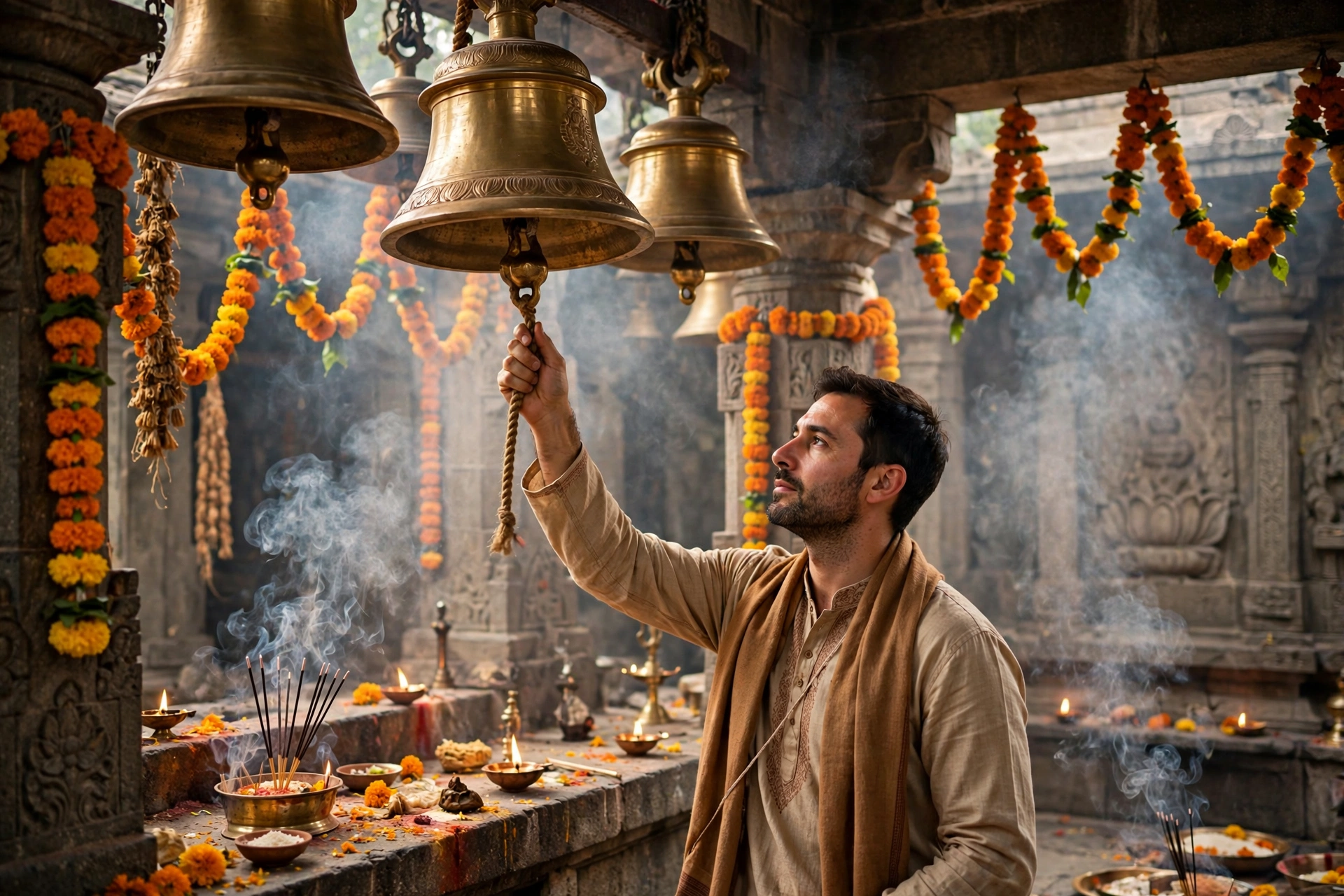 Man Temple Bells