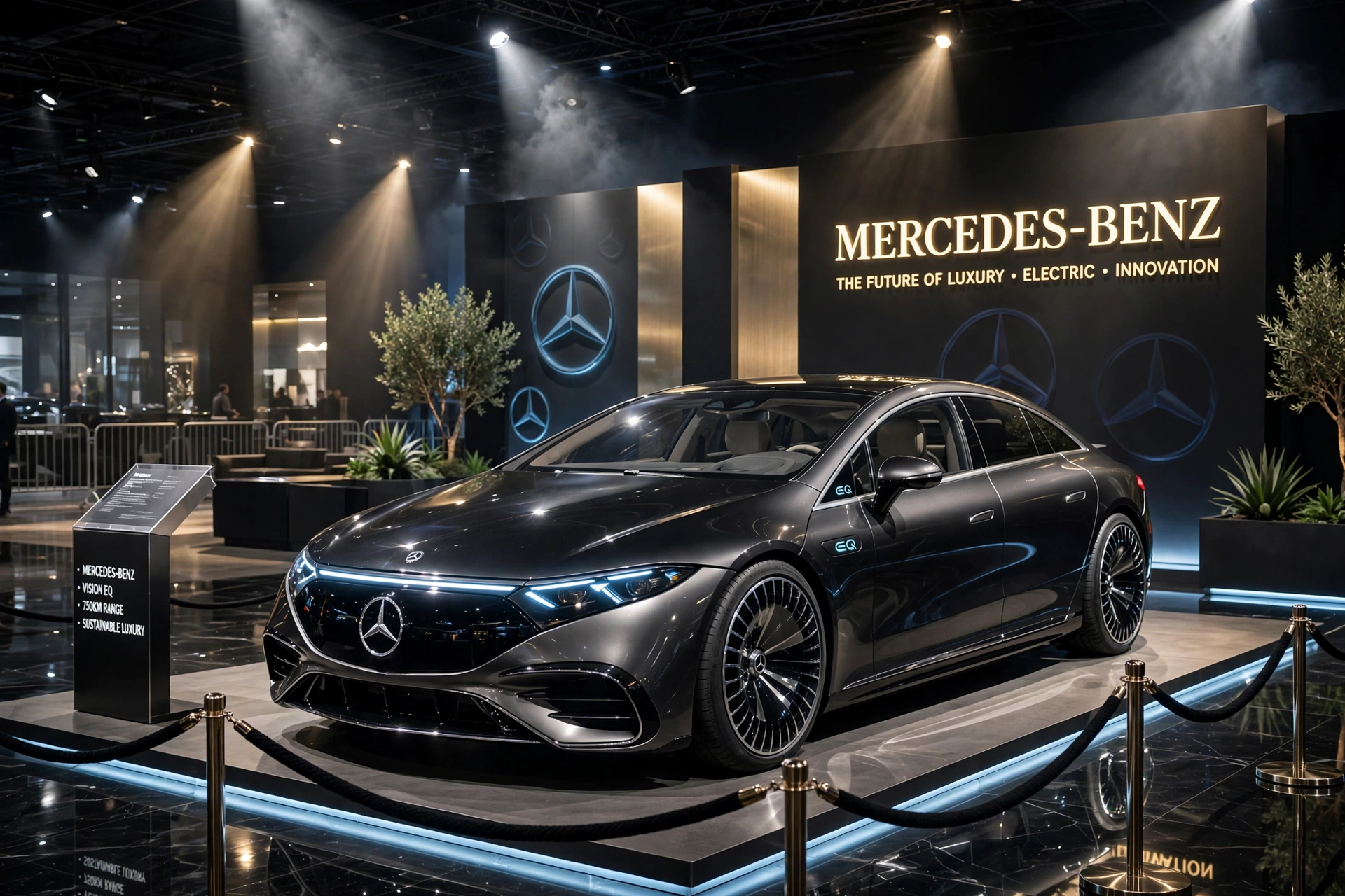 Mercedes Car Stand