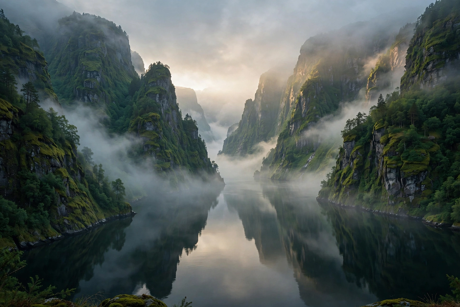 Misty Fjord Morning