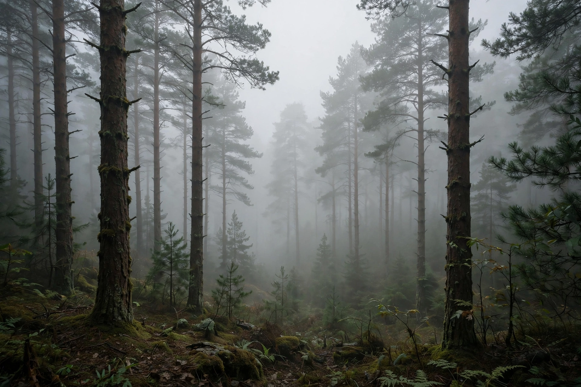 Misty Forest Photo Edit