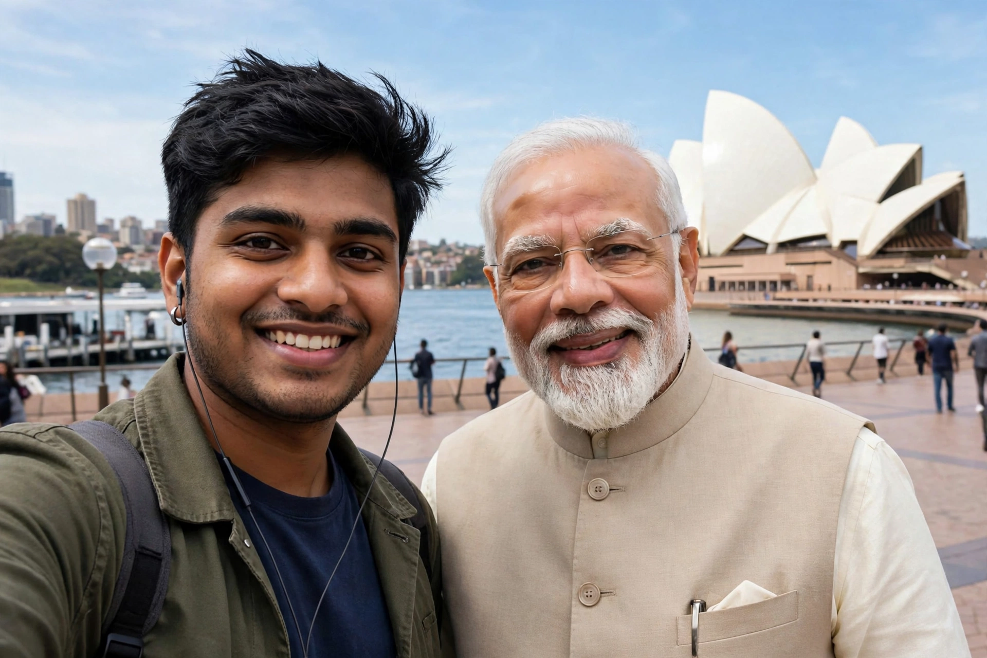 Modi Sydney Opera Selfie