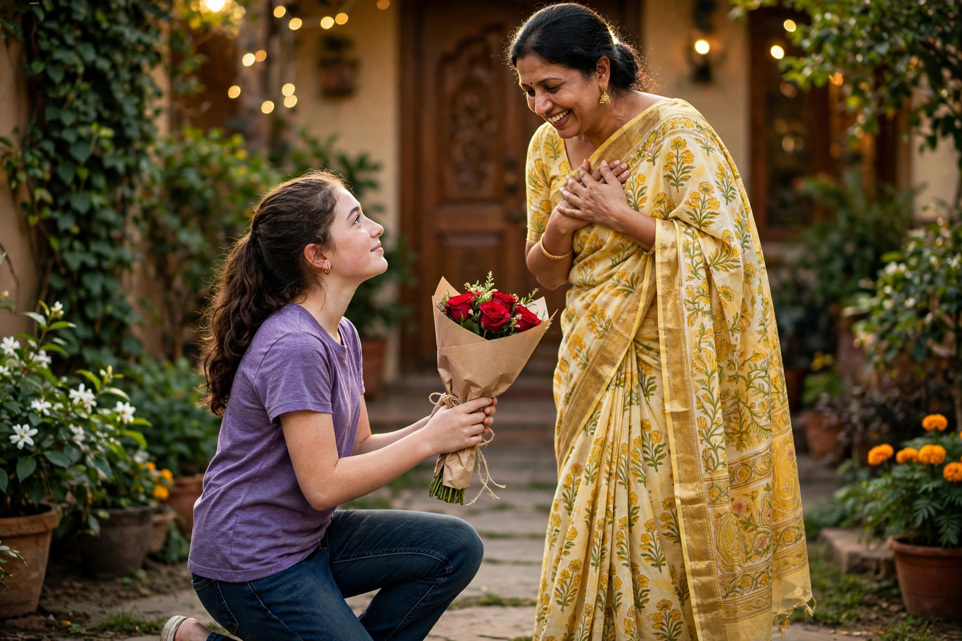 Mother's Day Roses Proposal Photo Prompt