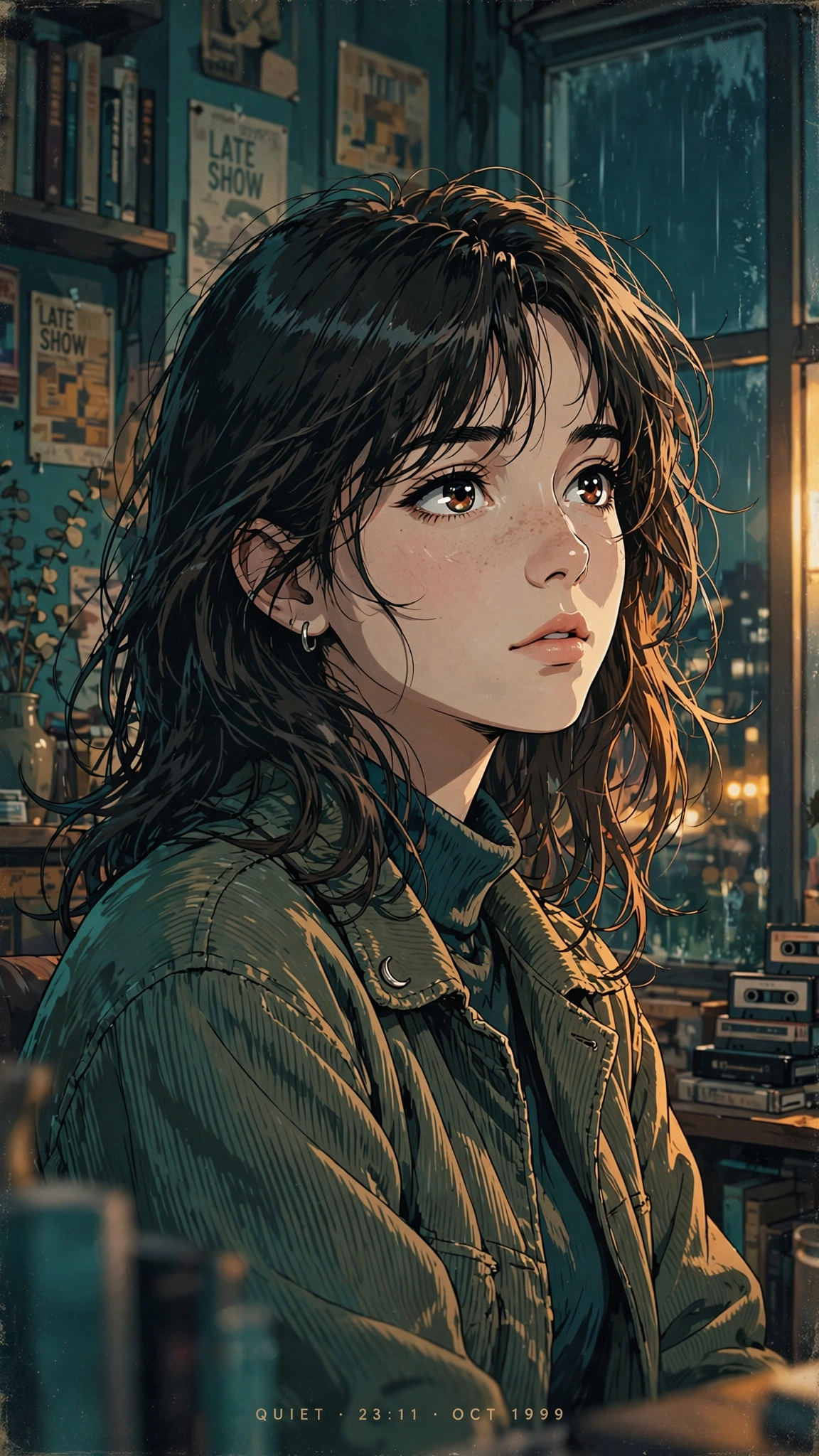 Cinematic 2D Anime Illustration