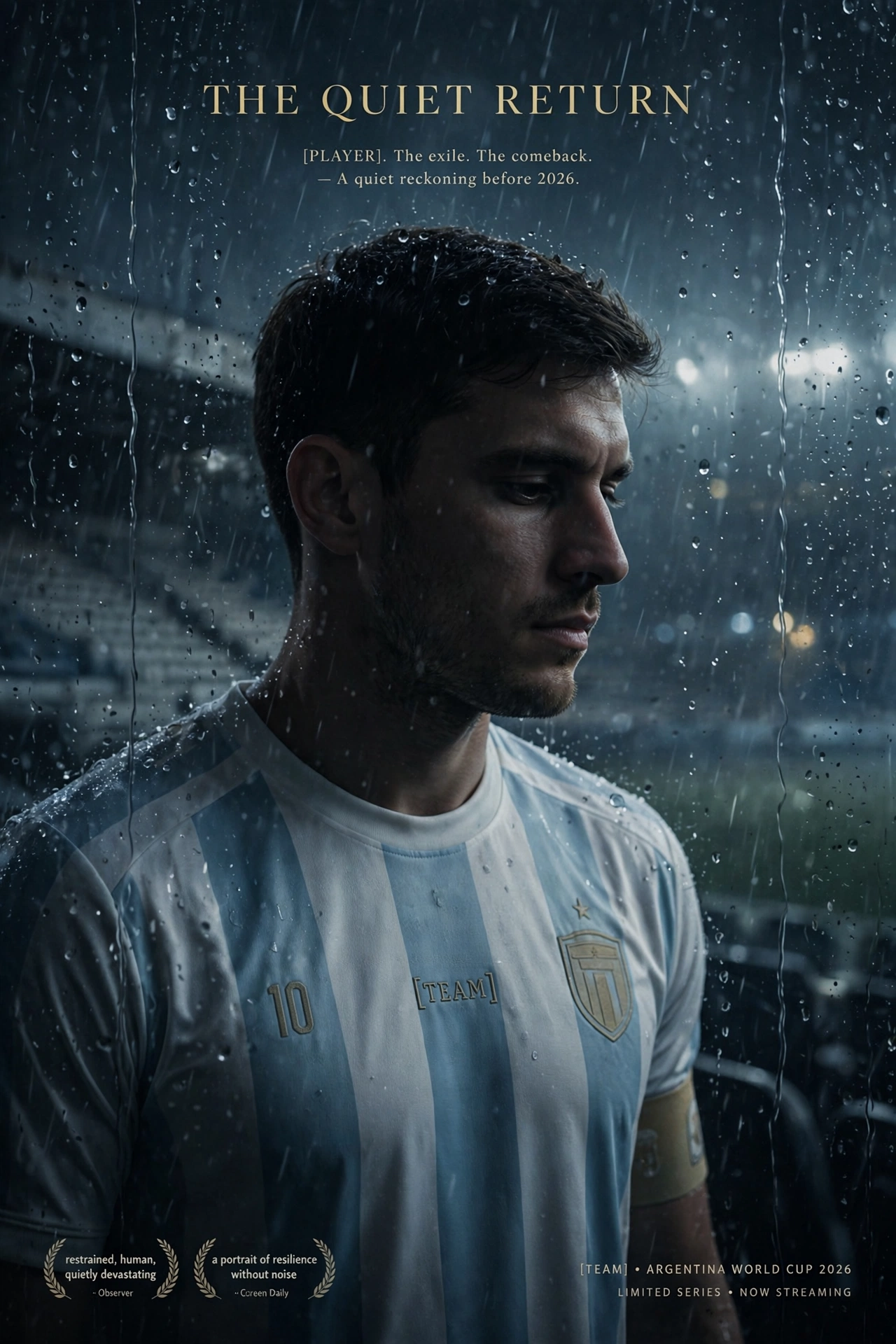 Cinematic Sports Documentary Key Art