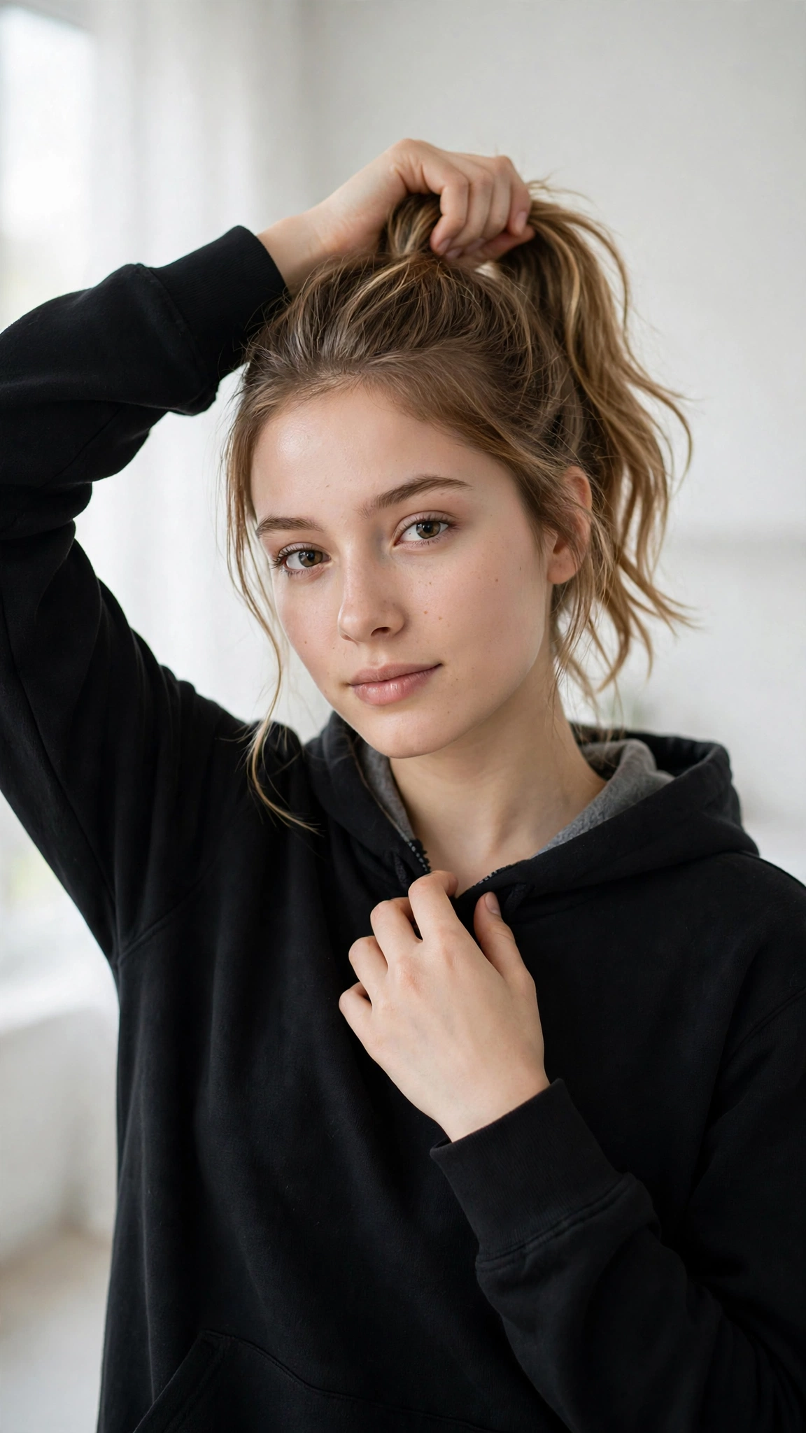 Ponytail Portrait Prompt