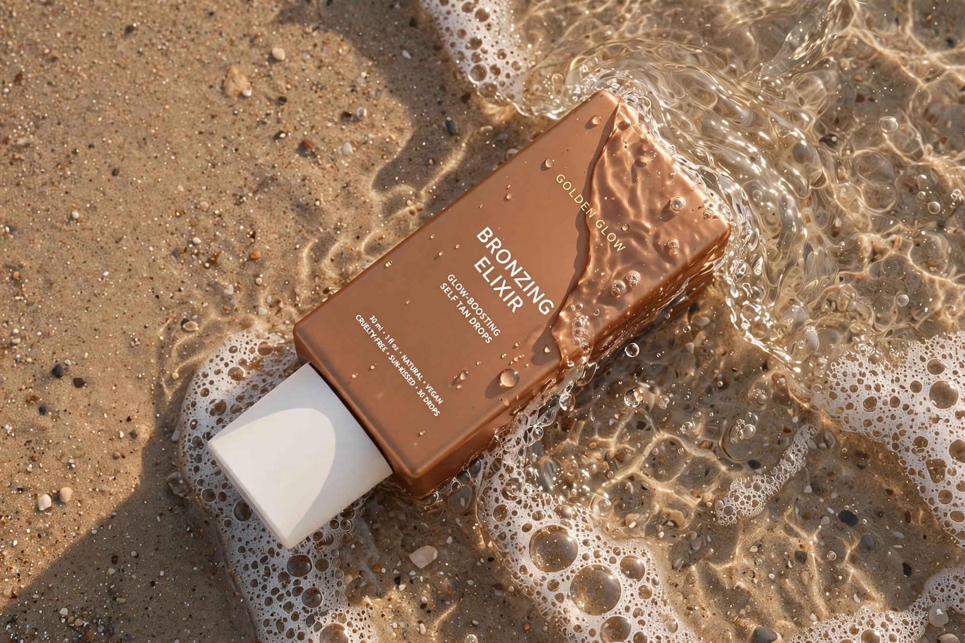 Summer Skincare Product Photography