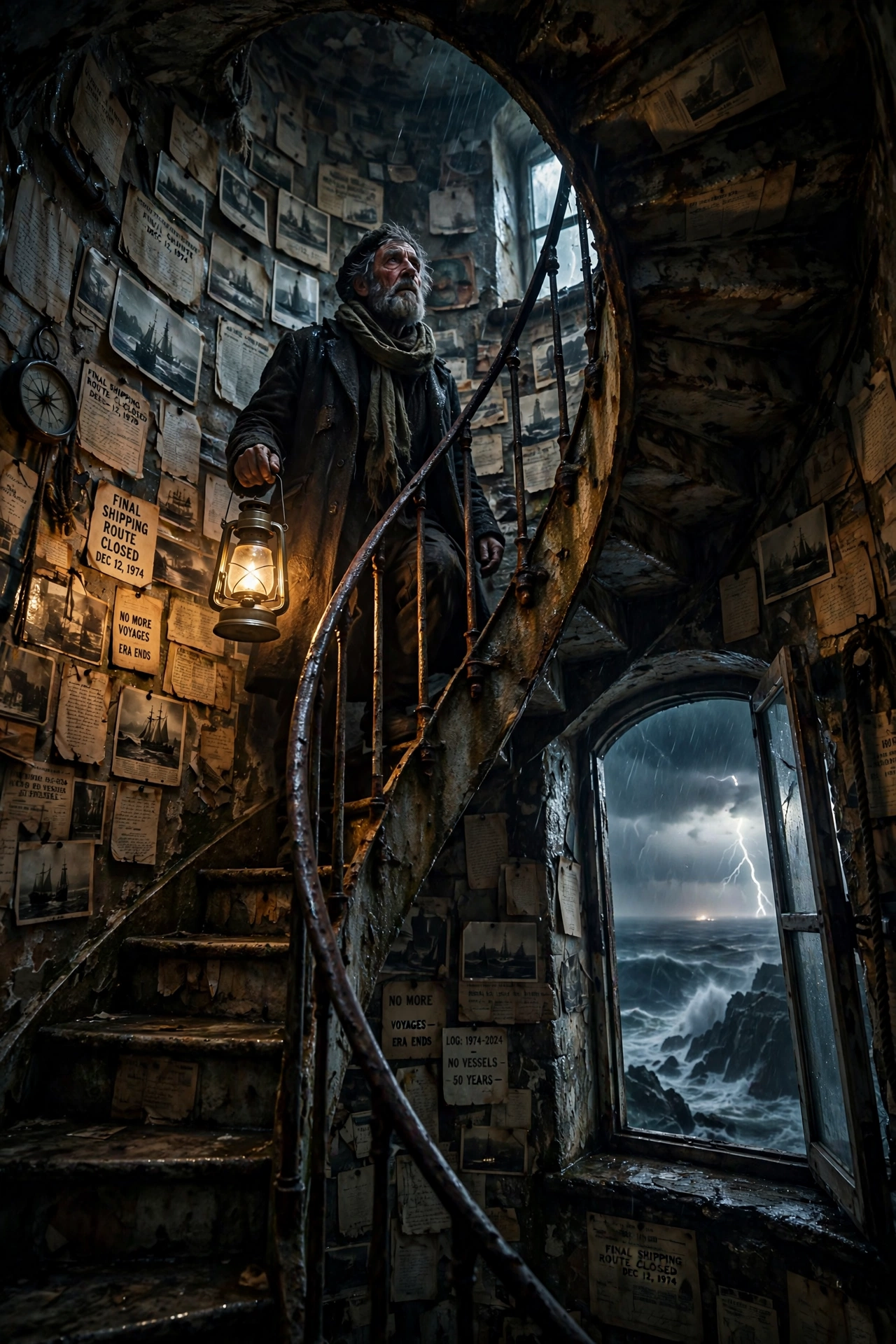 The Lighthouse Keeper Storyboard