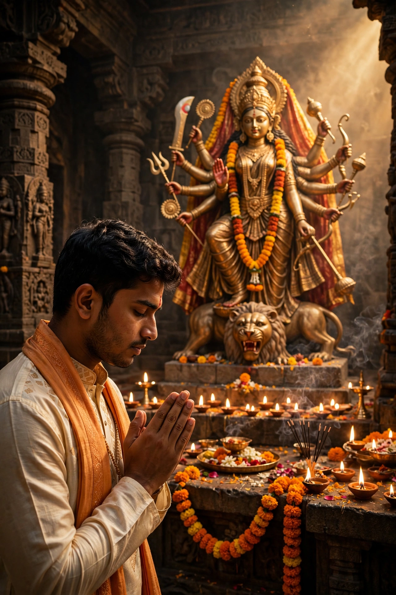 Navratri Devotional Portrait