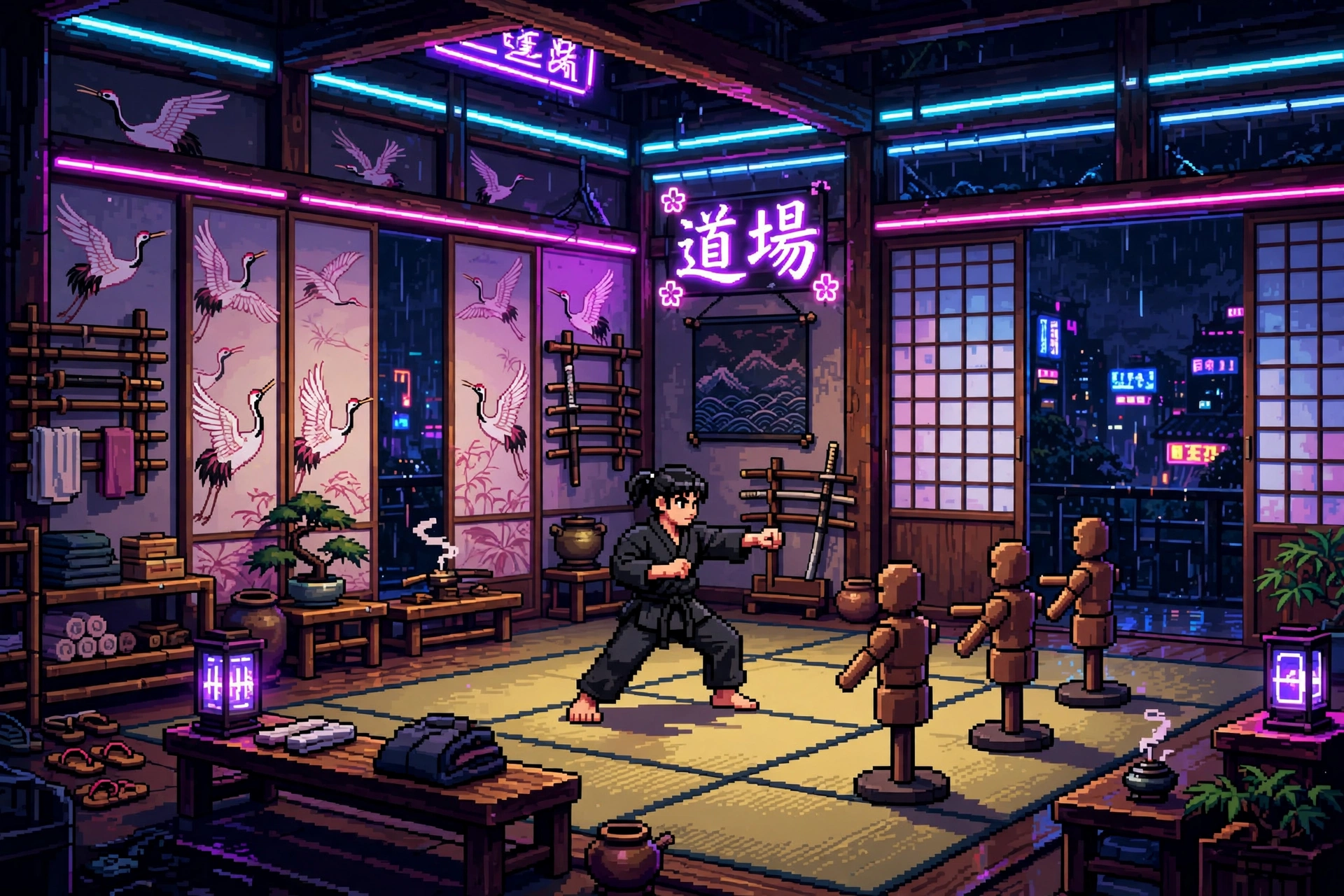 Neon Dojo