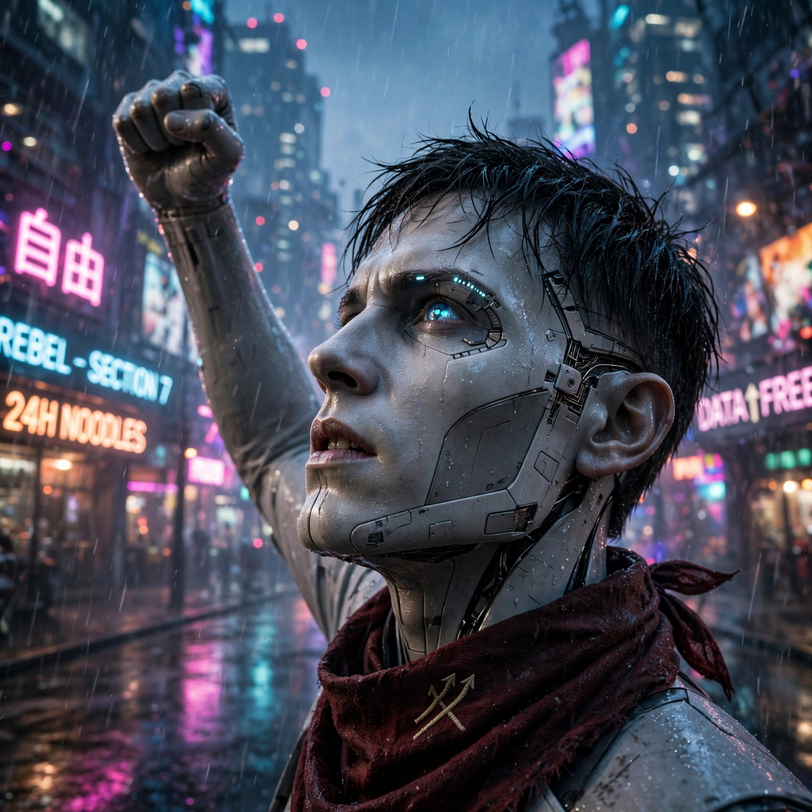 Neon Dystopia Rising