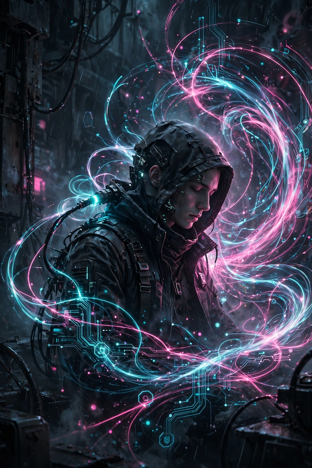 Neon Graveyard Shift