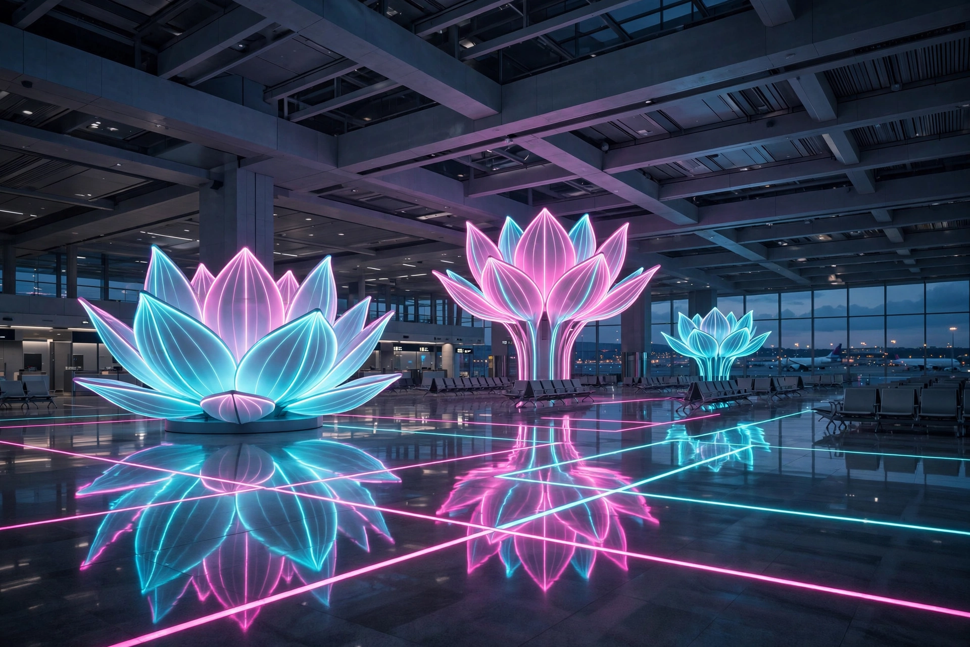 Neon Lotus Terminal