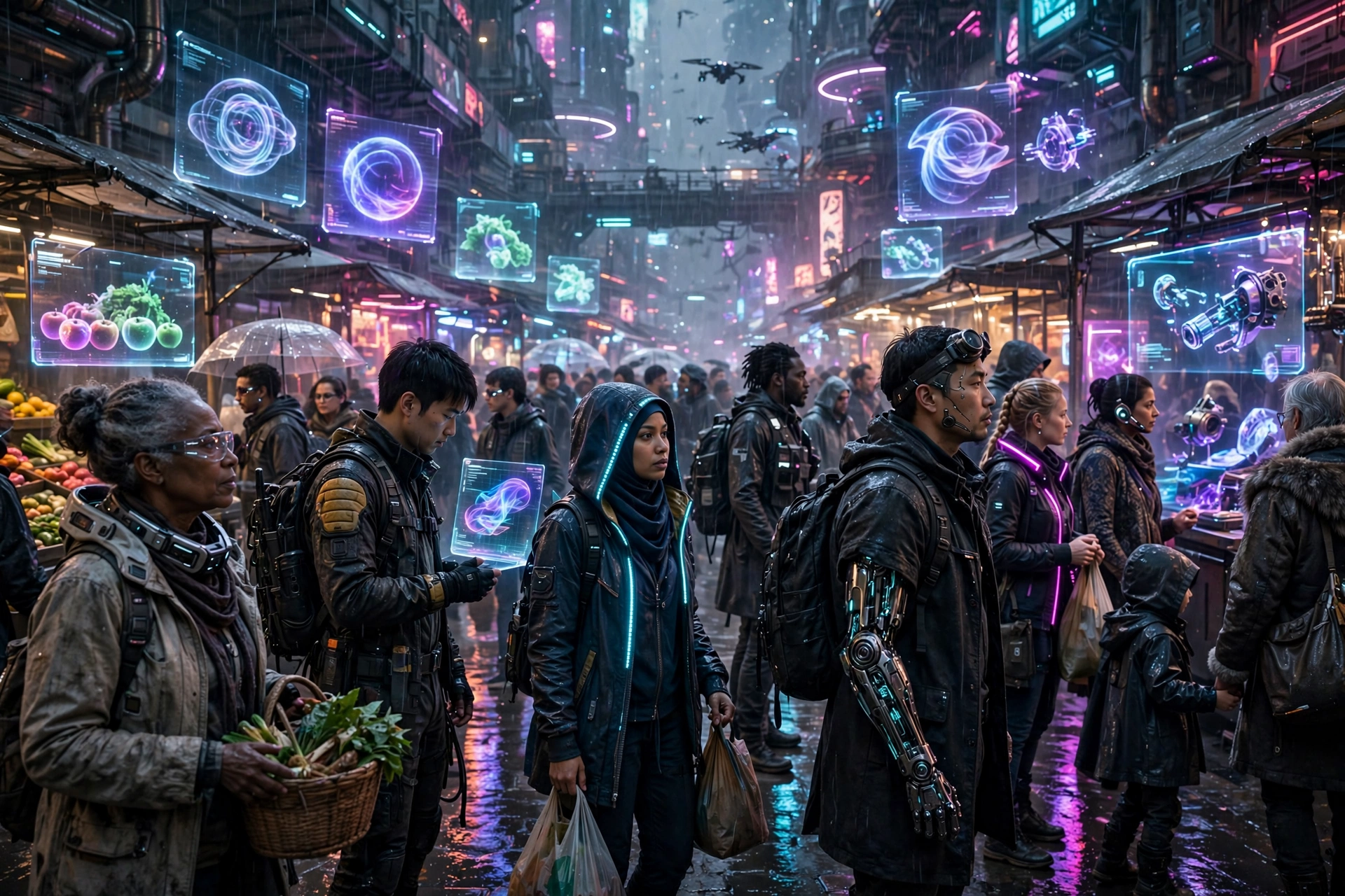 Neon Market 2099