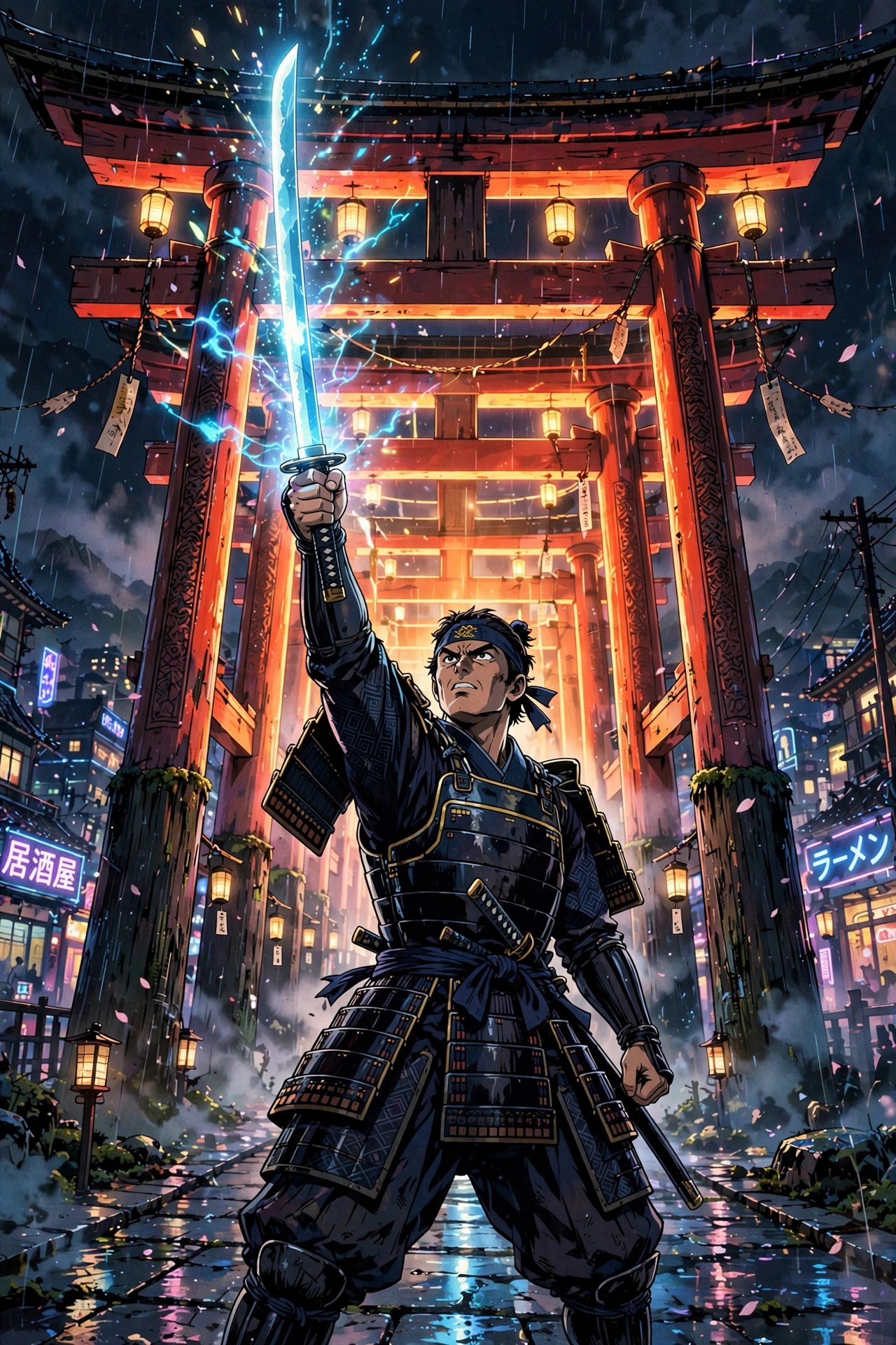 Neon Torii Gate
