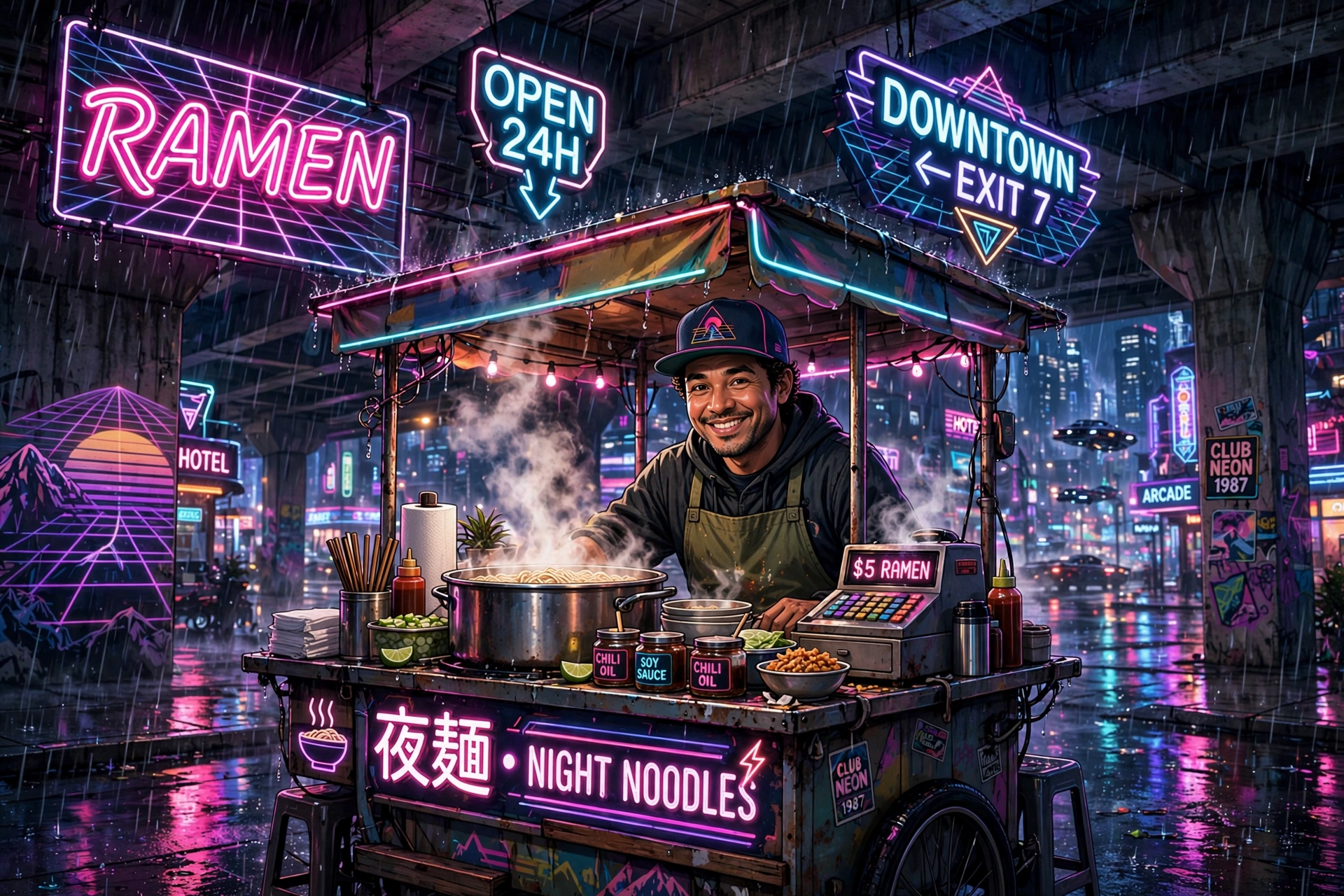 Neon Underpass
