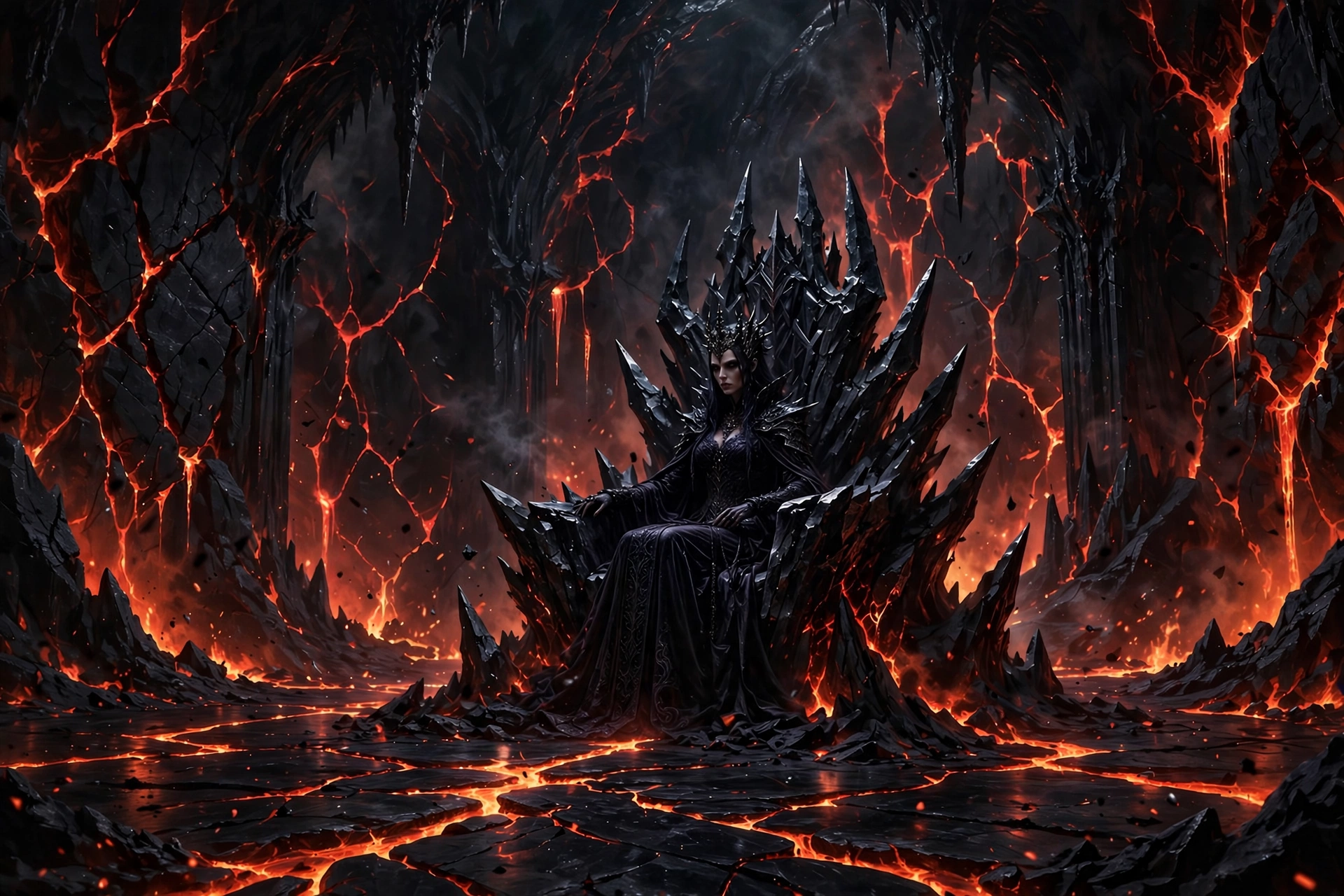 Obsidian Throne Room