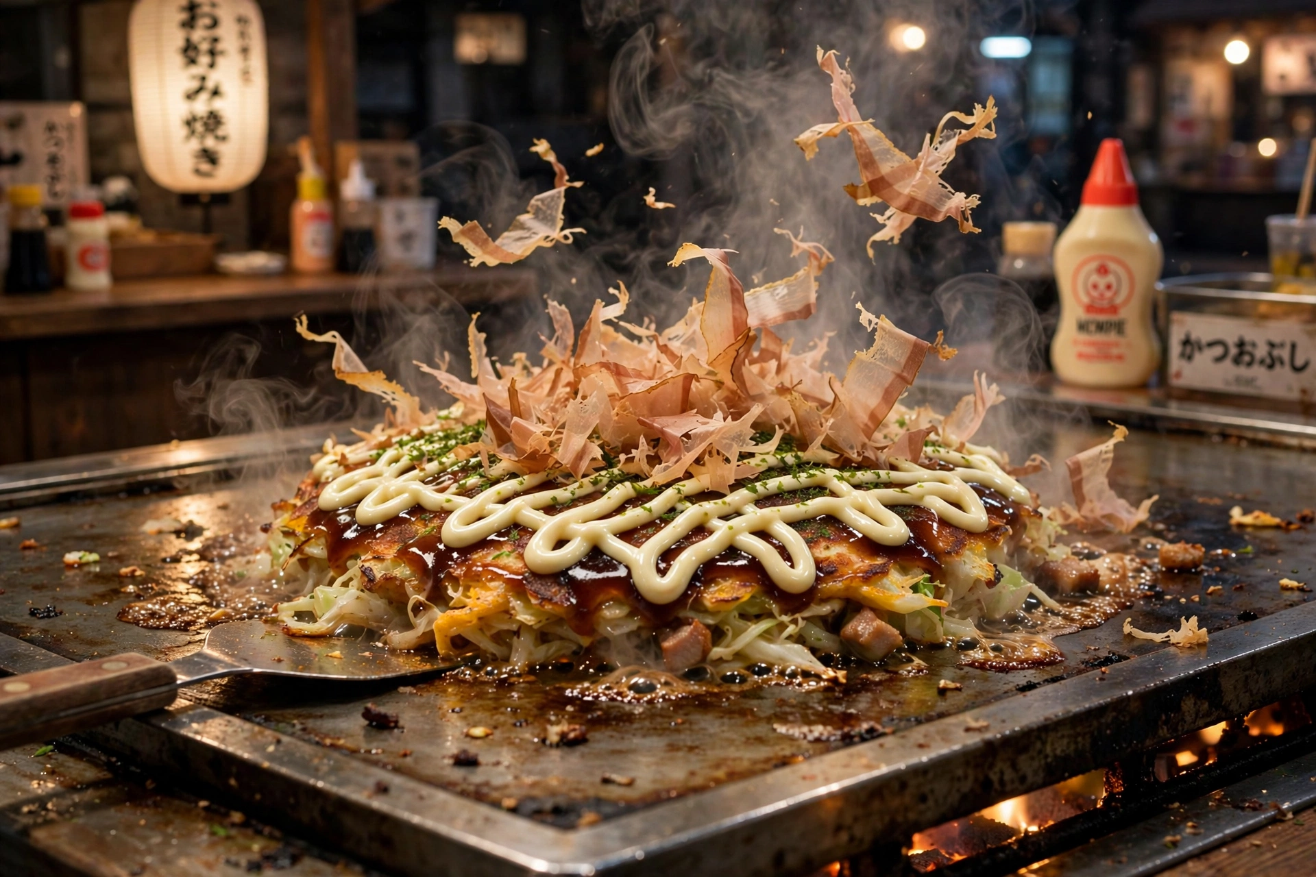 Okonomiyaki Sizzle