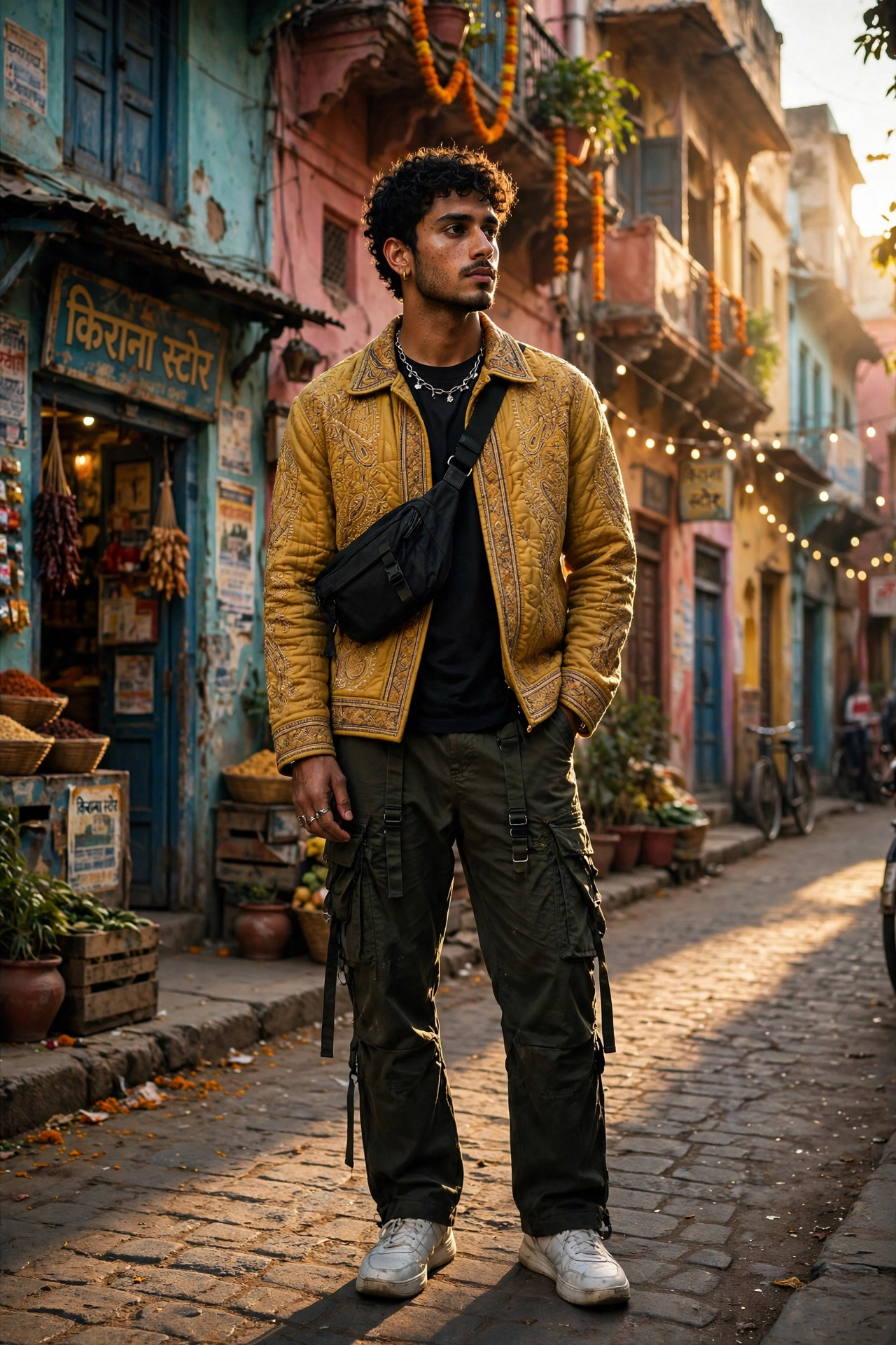 Old Town Fashion AI Photo