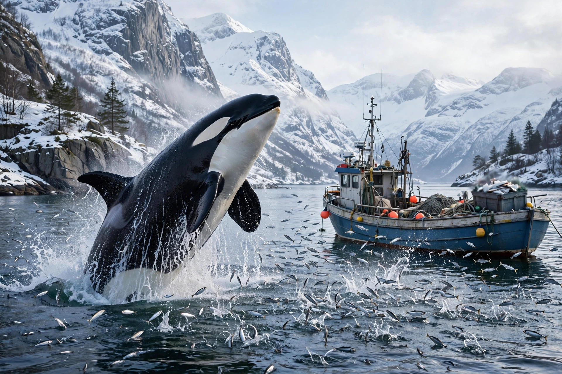 Orca Fjord Hunt