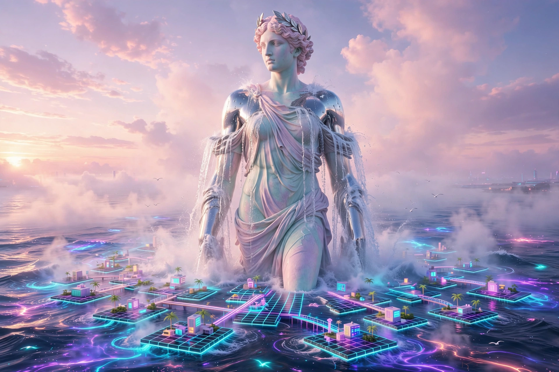 Pastel Colossus Wakes