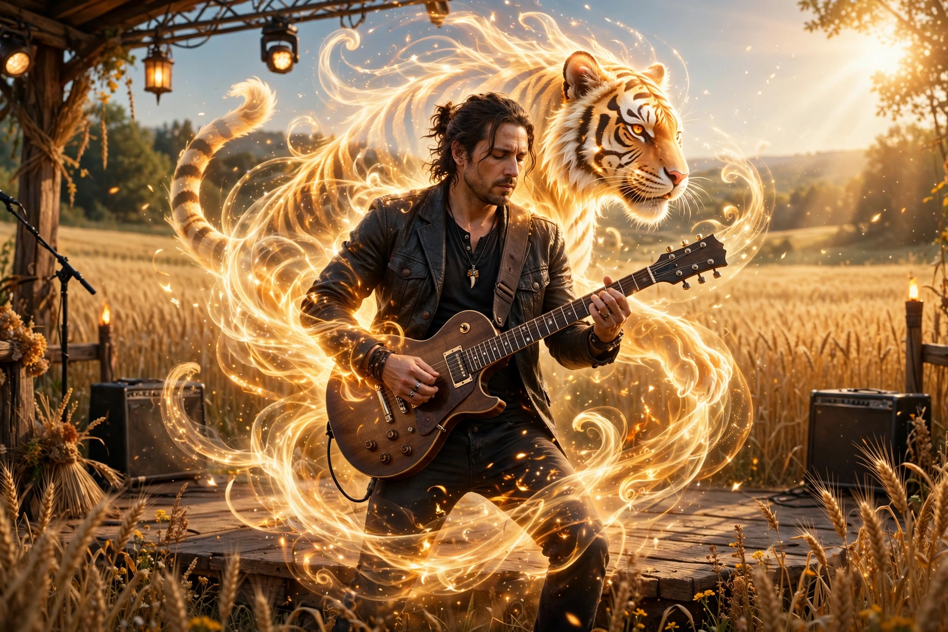 3D Tiger Spirit Render