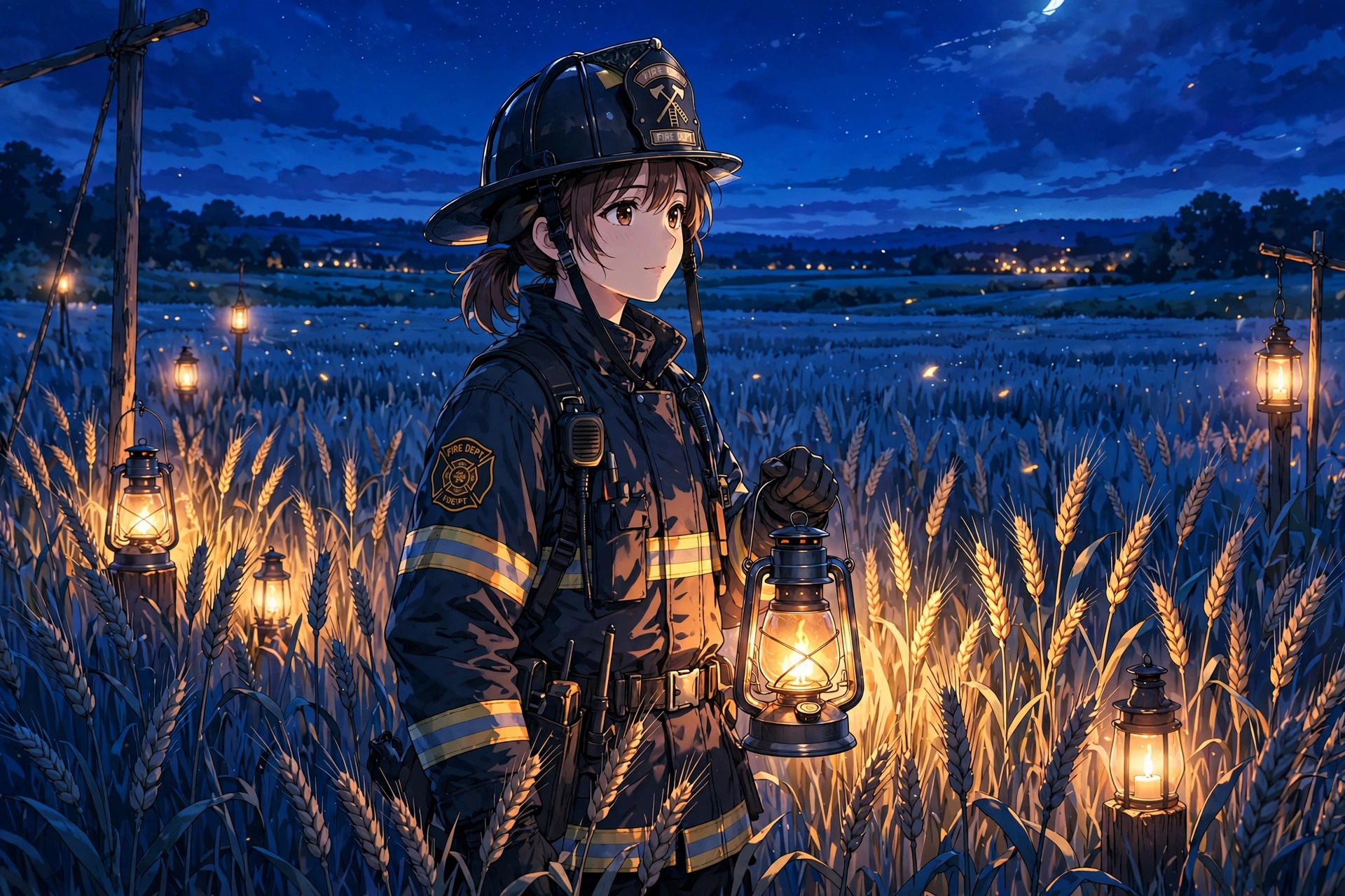 Sapphire Night Anime