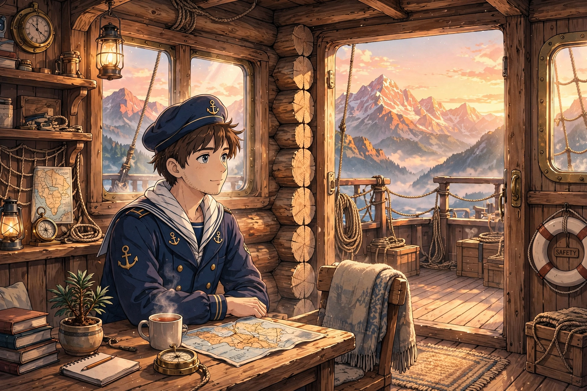 Alpine Glow Anime