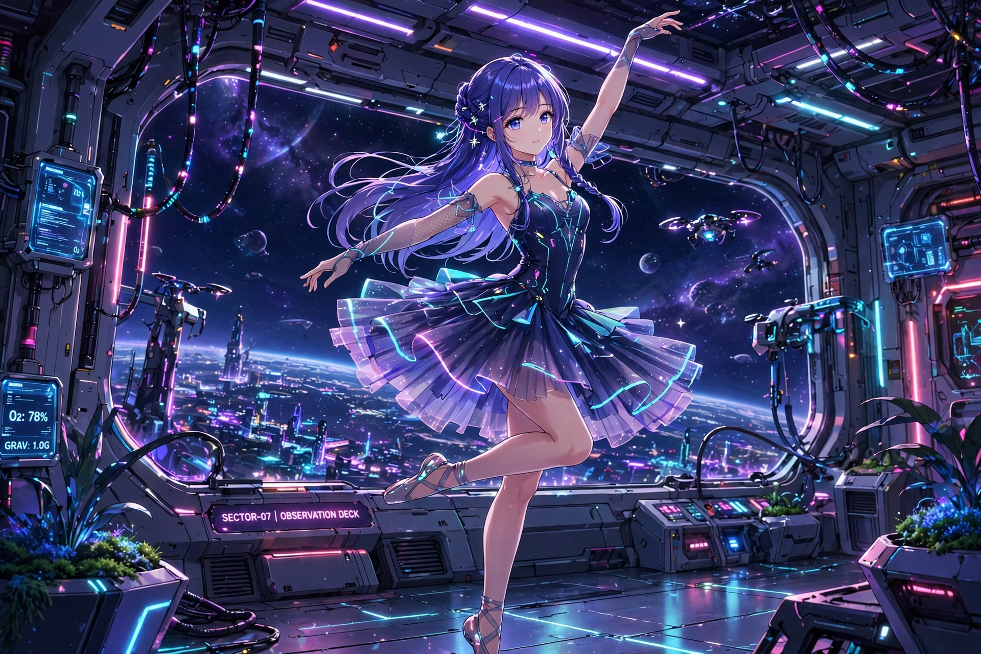 Neon Nights Anime